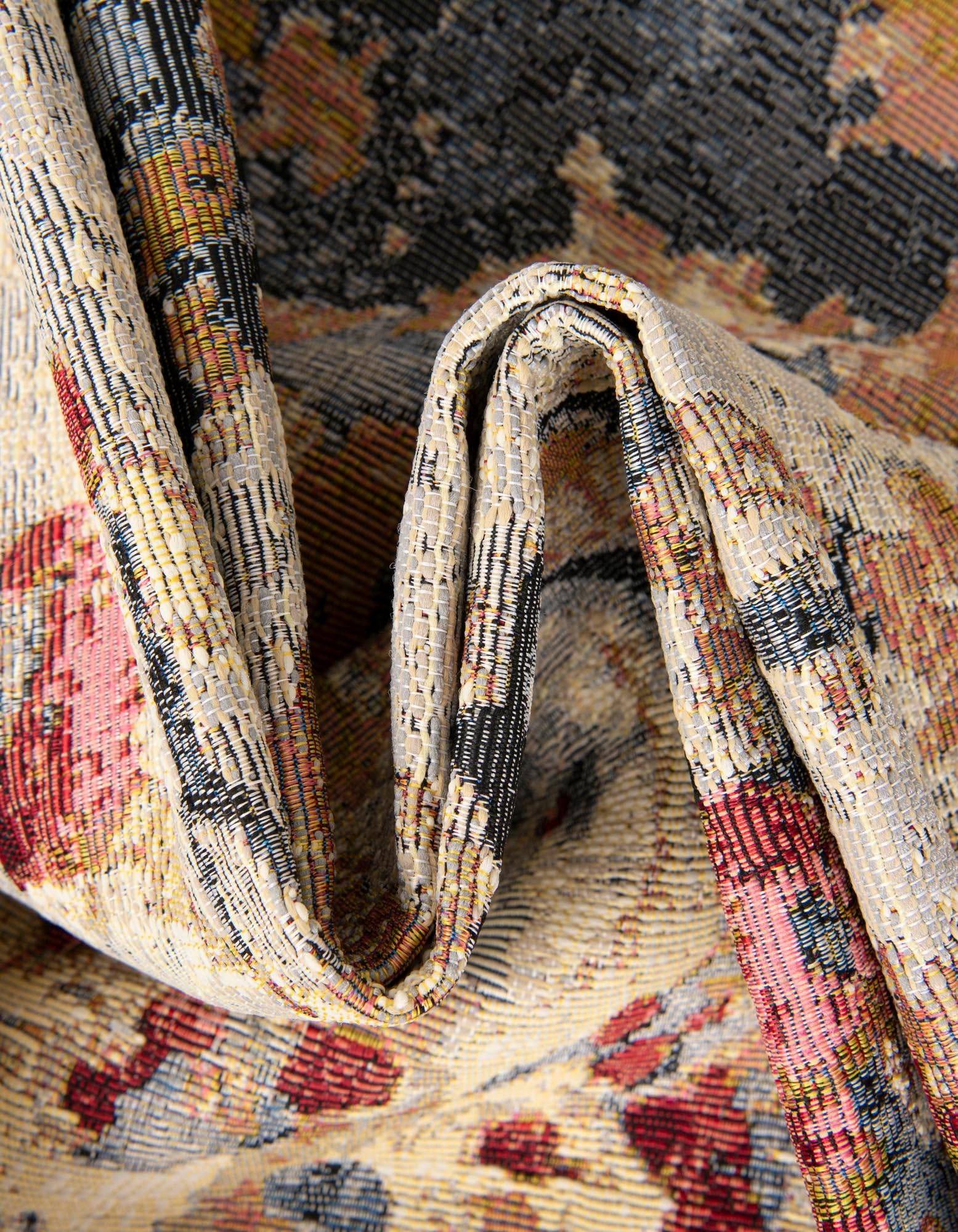 Rugs.com Outdoor Modern Collection Rug – 4x6 Multi Flatweave-Pile Rug Perfect for Entryways, Kitchens, Breakfast Nooks, Accent Pieces - Image 5