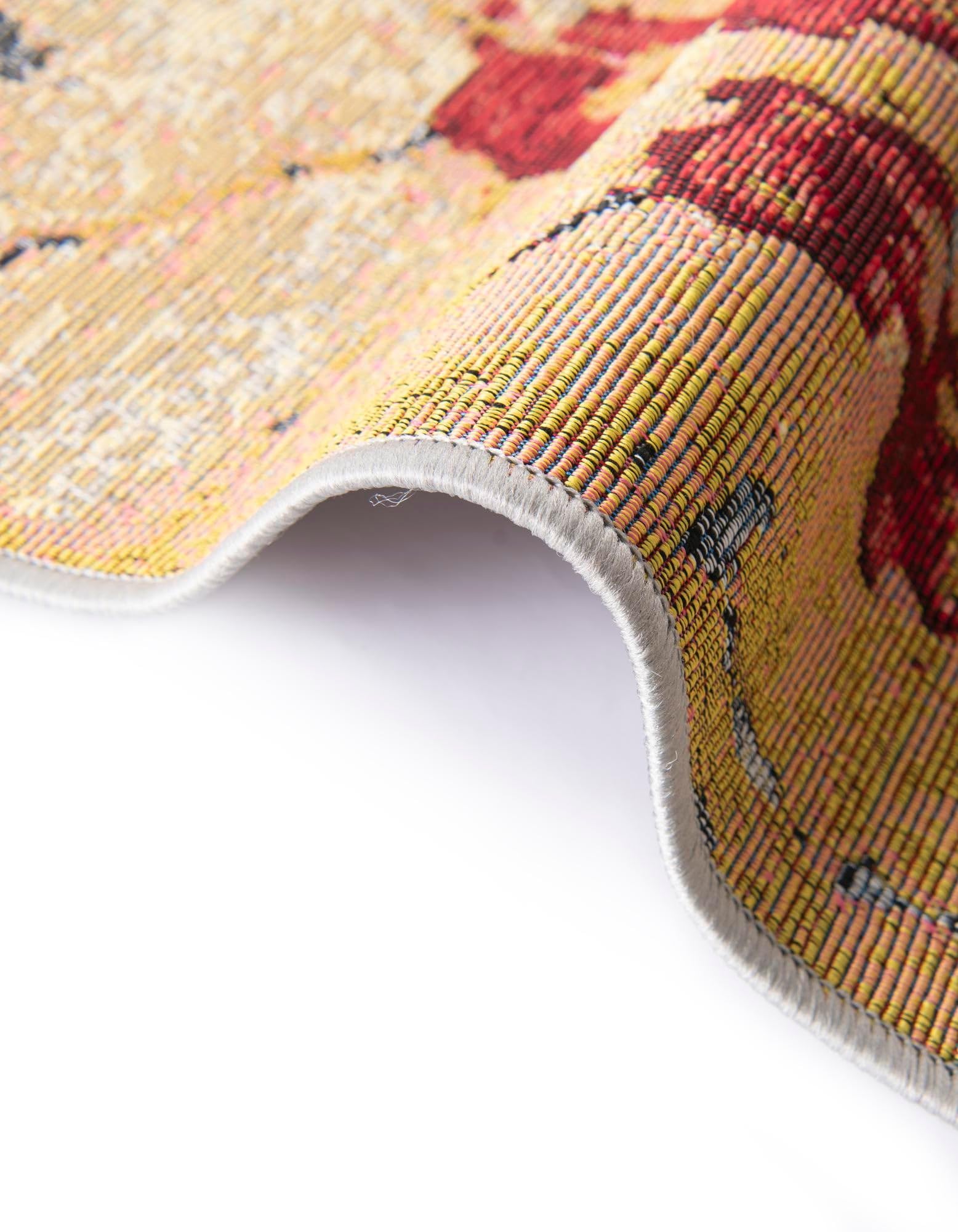 Rugs.com Outdoor Modern Collection Rug – 4x6 Multi Flatweave-Pile Rug Perfect for Entryways, Kitchens, Breakfast Nooks, Accent Pieces - Image 7