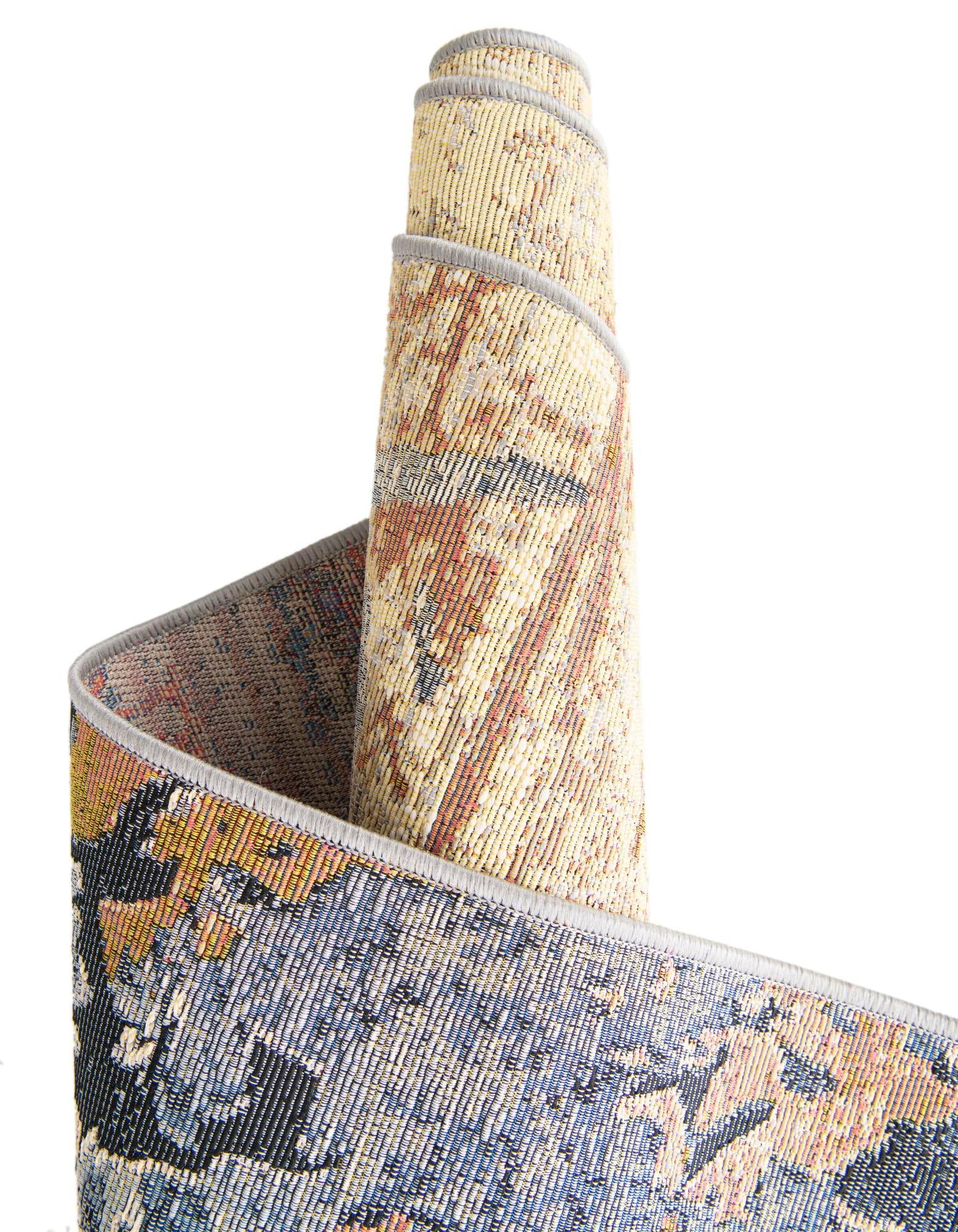 Rugs.com Outdoor Modern Collection Rug – 4x6 Multi Flatweave-Pile Rug Perfect for Entryways, Kitchens, Breakfast Nooks, Accent Pieces - Image 8