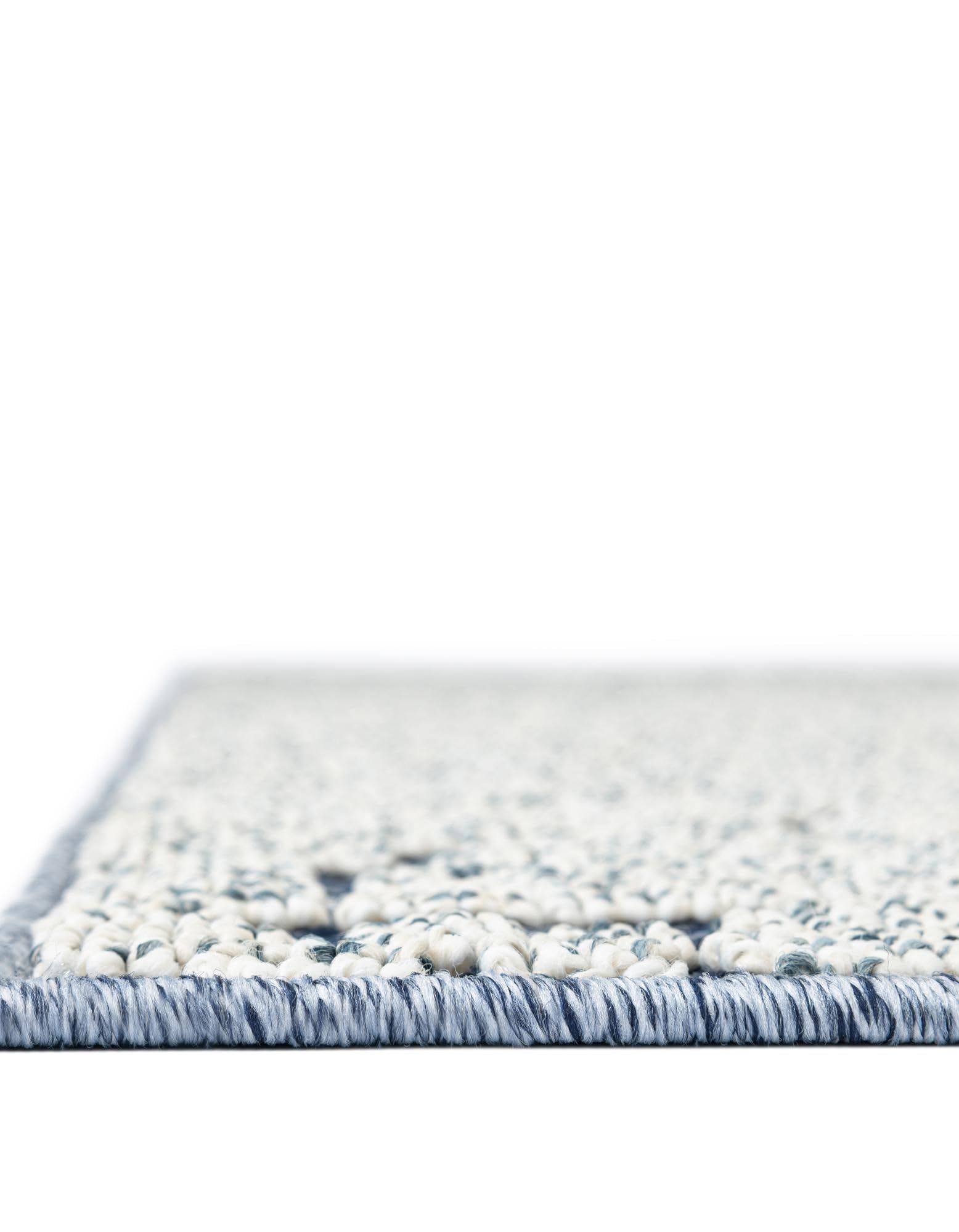 Rugs.com Outdoor Safari Collection Rug – 10x14 Navy Blue Flatweave-Pile Rug Perfect for Living Rooms, Large Dining Rooms, Open Floorplans - Image 10