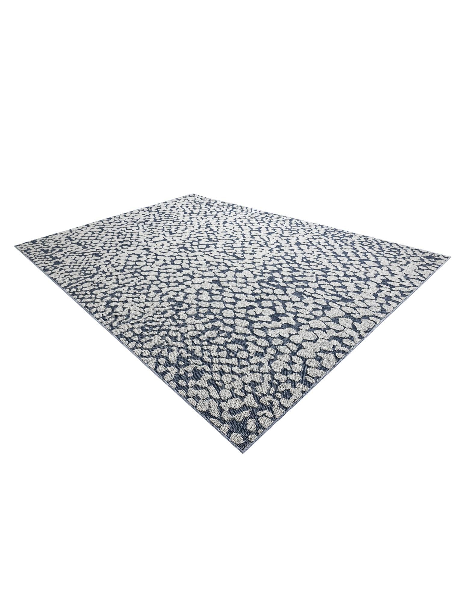 Rugs.com Outdoor Safari Collection Rug – 10x14 Navy Blue Flatweave-Pile Rug Perfect for Living Rooms, Large Dining Rooms, Open Floorplans - Image 5