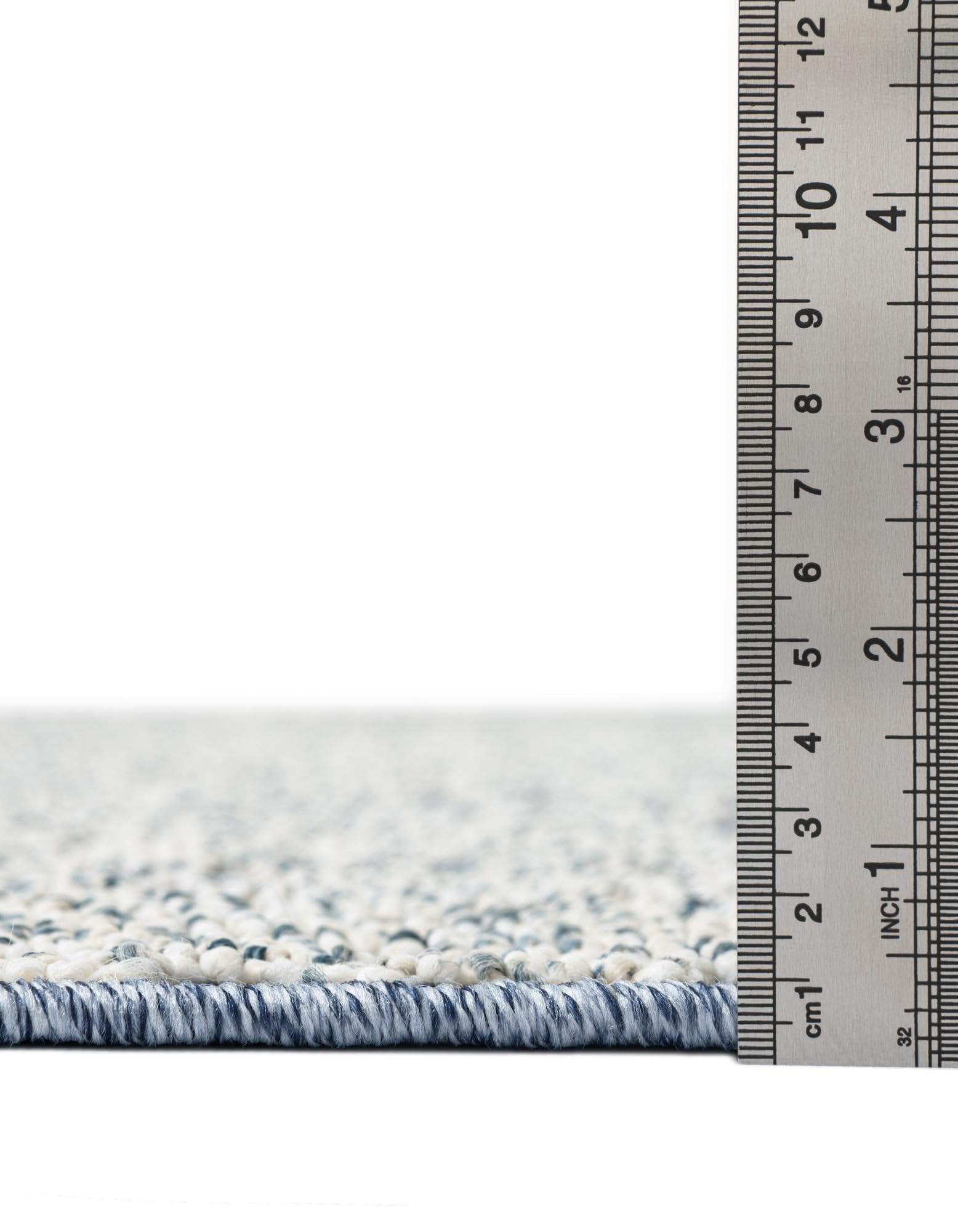 Rugs.com Outdoor Safari Collection Rug – 10x14 Navy Blue Flatweave-Pile Rug Perfect for Living Rooms, Large Dining Rooms, Open Floorplans - Image 8