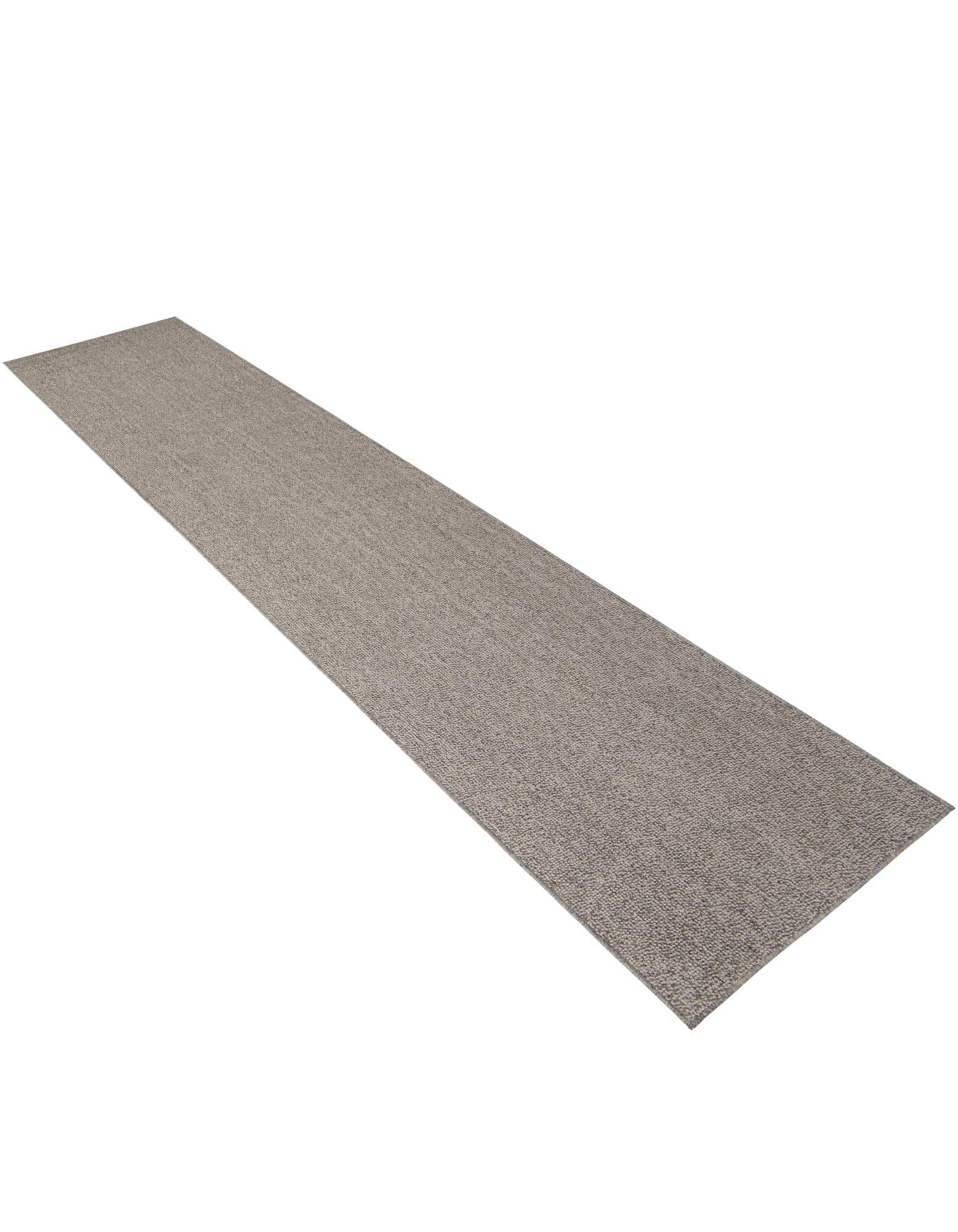 Rugs.com Outdoor Solid Collection Rug – 12 Ft Runner Light Gray Flatweave-Pile Rug Perfect for Hallways, Entryways - Image 3