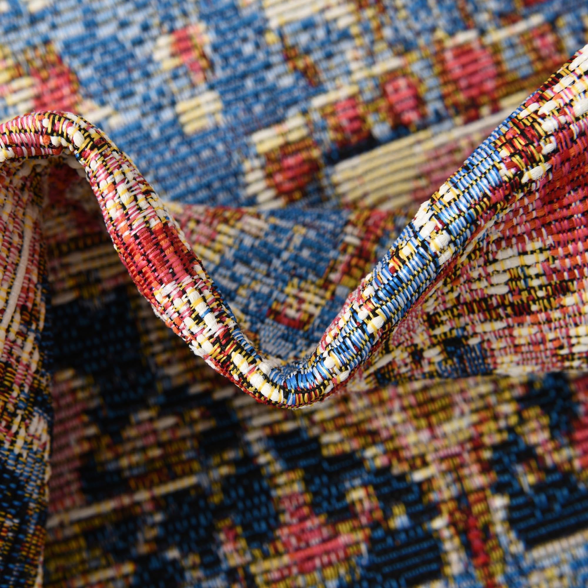 Rugs.com Outdoor Traditional Collection Rug – 4x6 Multi Flatweave-Pile Rug Perfect for Entryways, Kitchens, Breakfast Nooks, Accent Pieces - Image 7