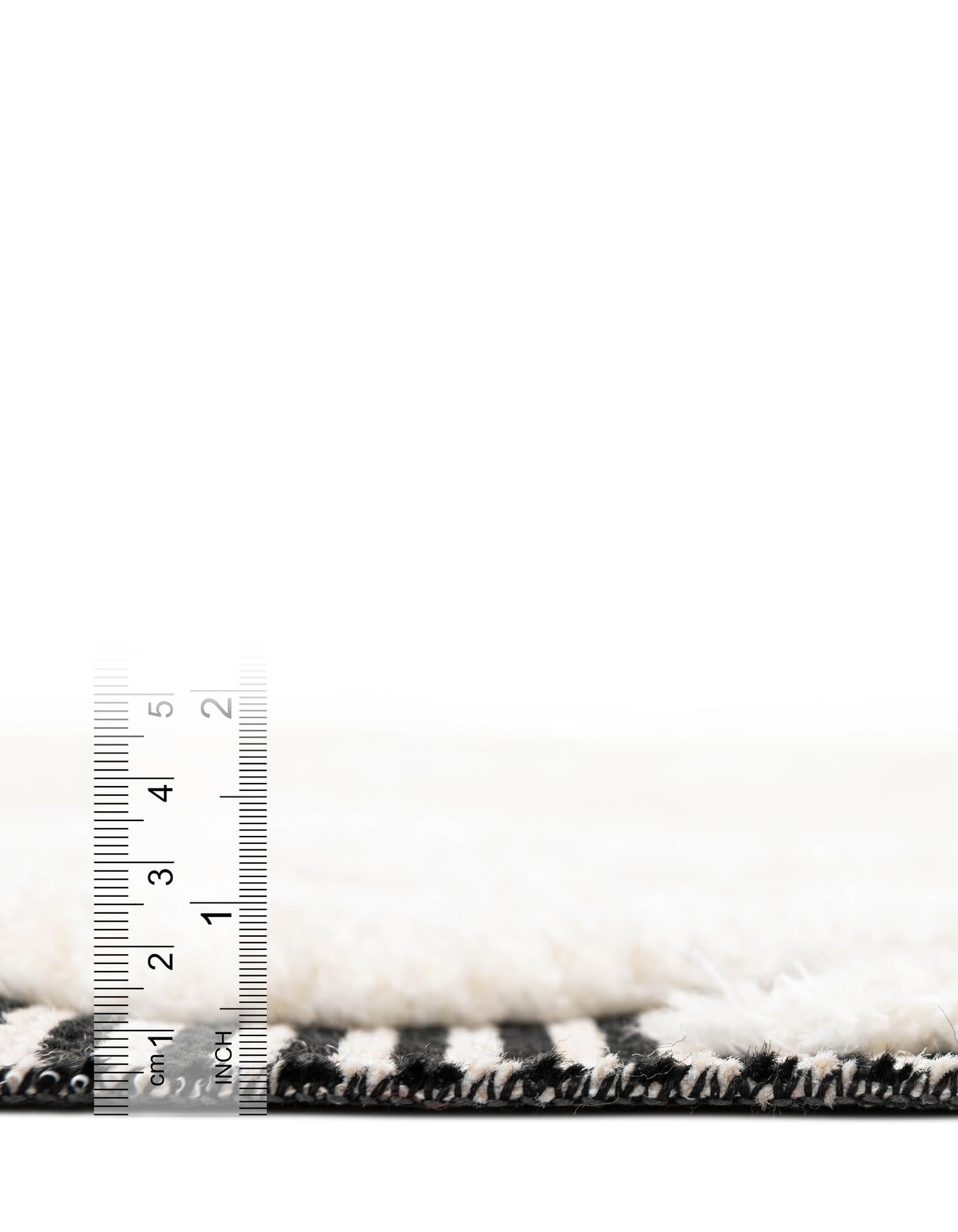 Rugs.com Prismatic Collection Rug – 10 Ft Runner Ivory White Flatweave-Pile Rug Perfect for Hallways, Entryways - Image 7