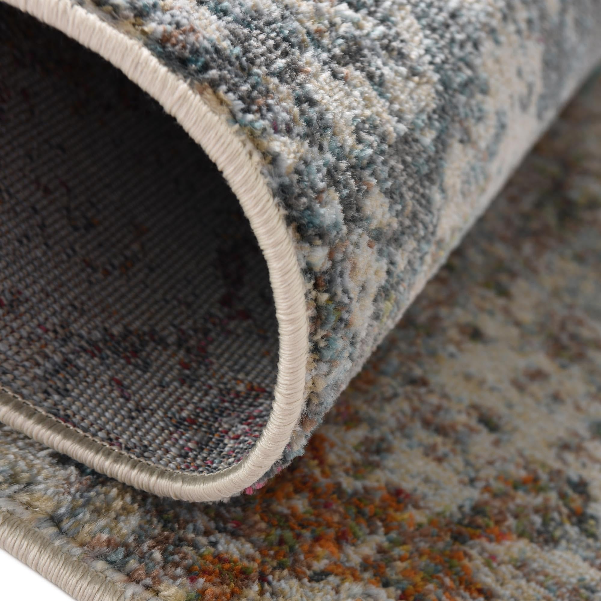 Rugs.com Santiago Collection Rug – 10x13 Cream Medium-Pile Rug Perfect for Living Rooms, Large Dining Rooms, Open Floorplans - Image 7