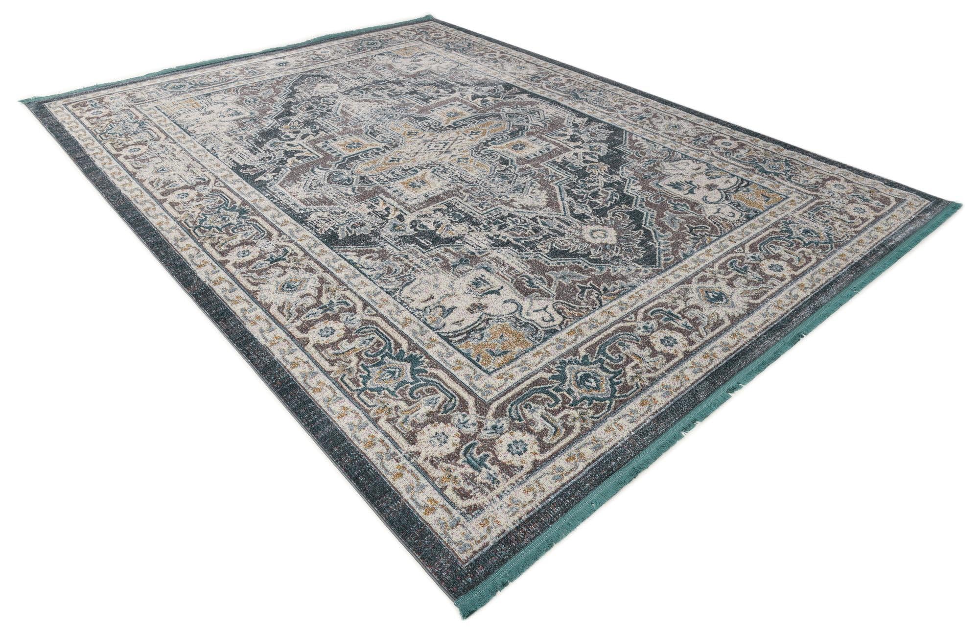 Rugs.com Santiago Collection Rug – 10x13 Gray Medium-Pile Rug Perfect for Living Rooms, Large Dining Rooms, Open Floorplans - Image 3