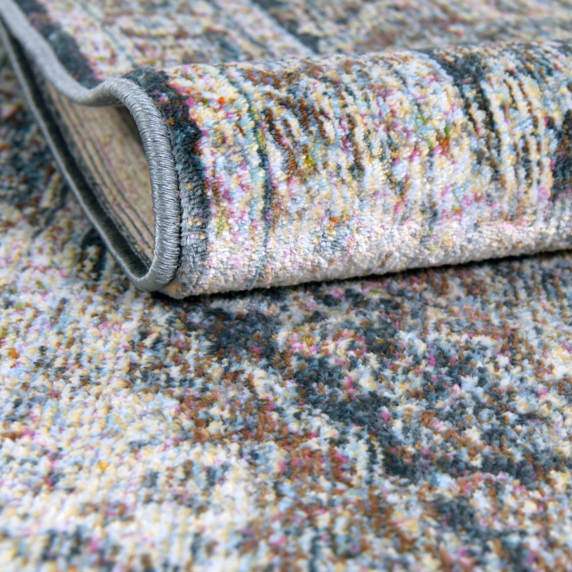 Rugs.com Santiago Collection Rug – 10x13 Gray Medium-Pile Rug Perfect for Living Rooms, Large Dining Rooms, Open Floorplans - Image 8