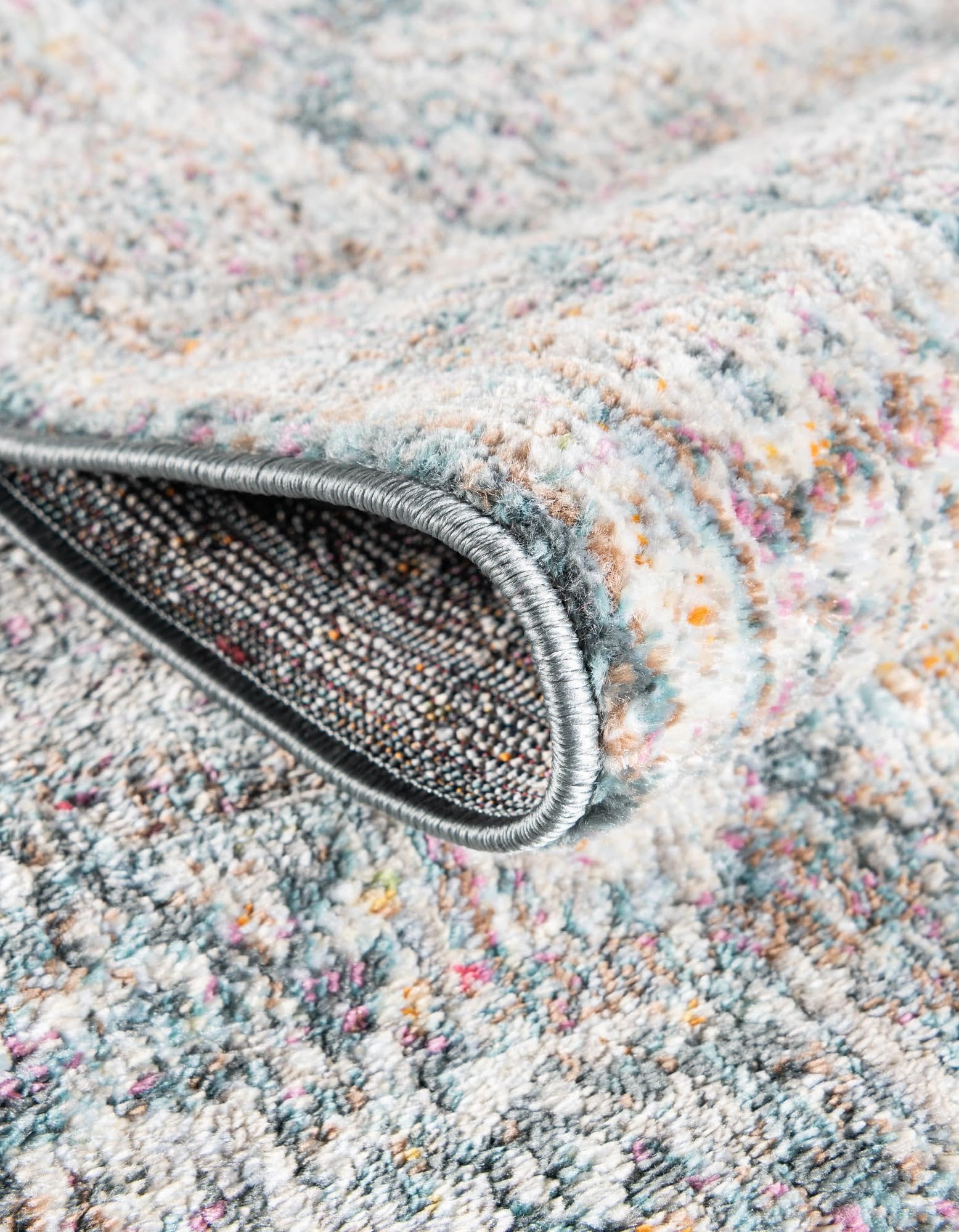 Rugs.com Santiago Collection Rug – 10x13 Gray Medium-Pile Rug Perfect for Living Rooms, Large Dining Rooms, Open Floorplans - Image 9