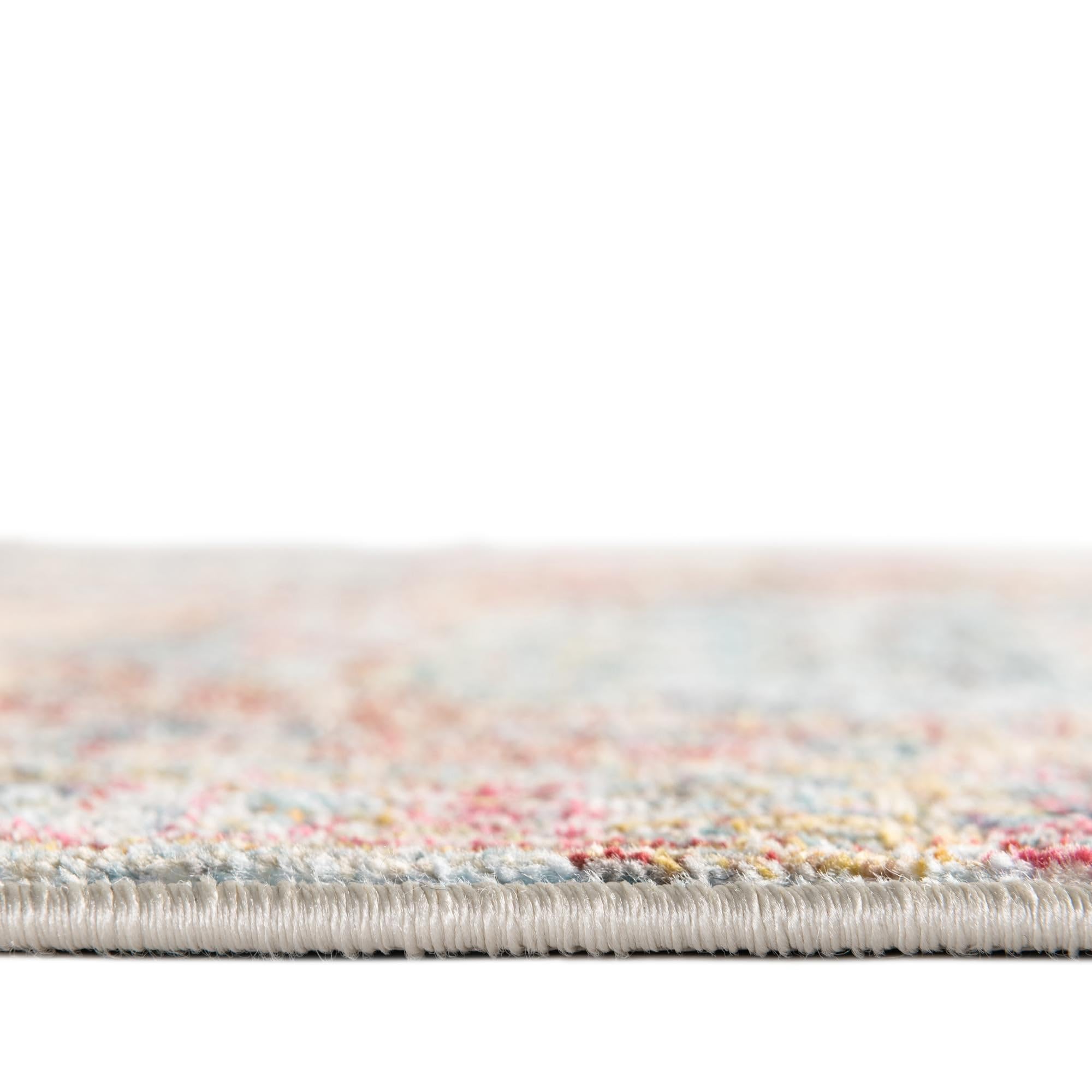 Rugs.com Santiago Collection Rug – 10x13 Light Blue Medium-Pile Rug Perfect for Living Rooms, Large Dining Rooms, Open Floorplans - Image 5