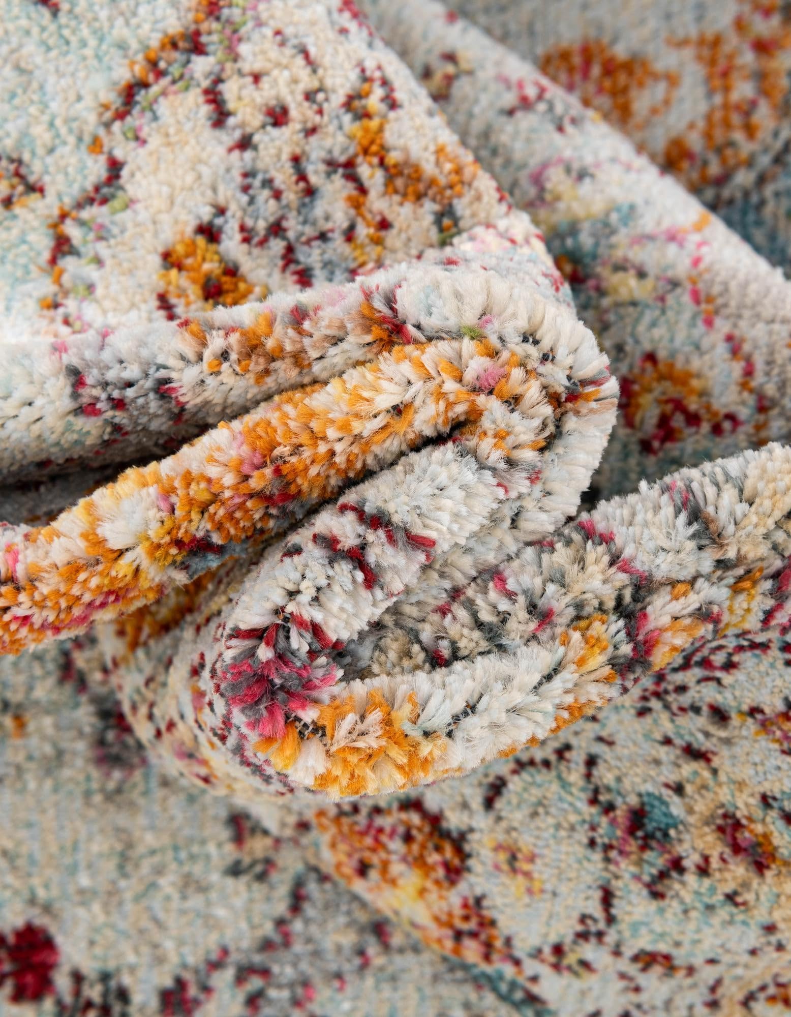 Rugs.com Santiago Collection Rug – 10x13 Light Blue Medium-Pile Rug Perfect for Living Rooms, Large Dining Rooms, Open Floorplans - Image 8