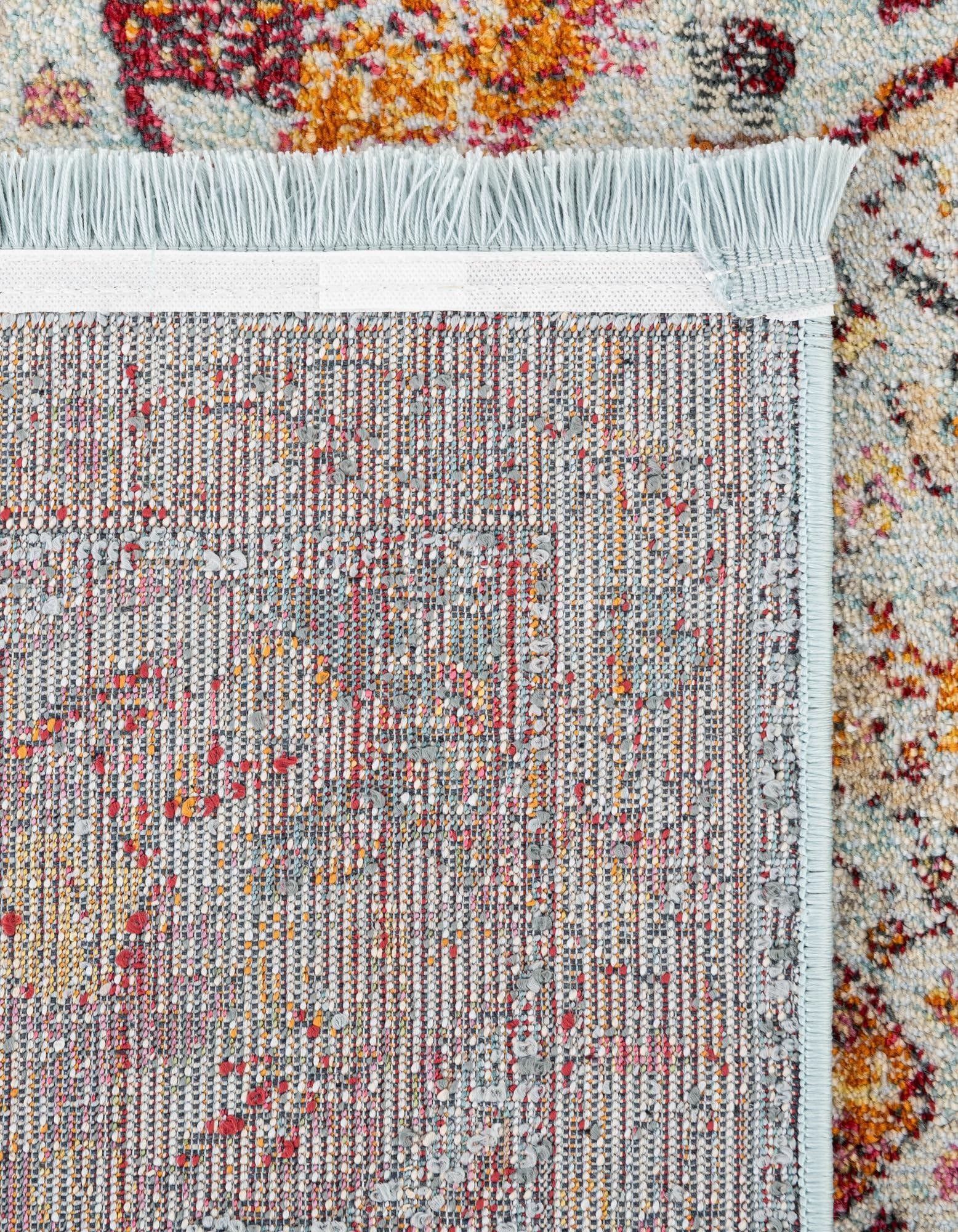 Rugs.com Santiago Collection Rug – 10x13 Light Blue Medium-Pile Rug Perfect for Living Rooms, Large Dining Rooms, Open Floorplans - Image 9