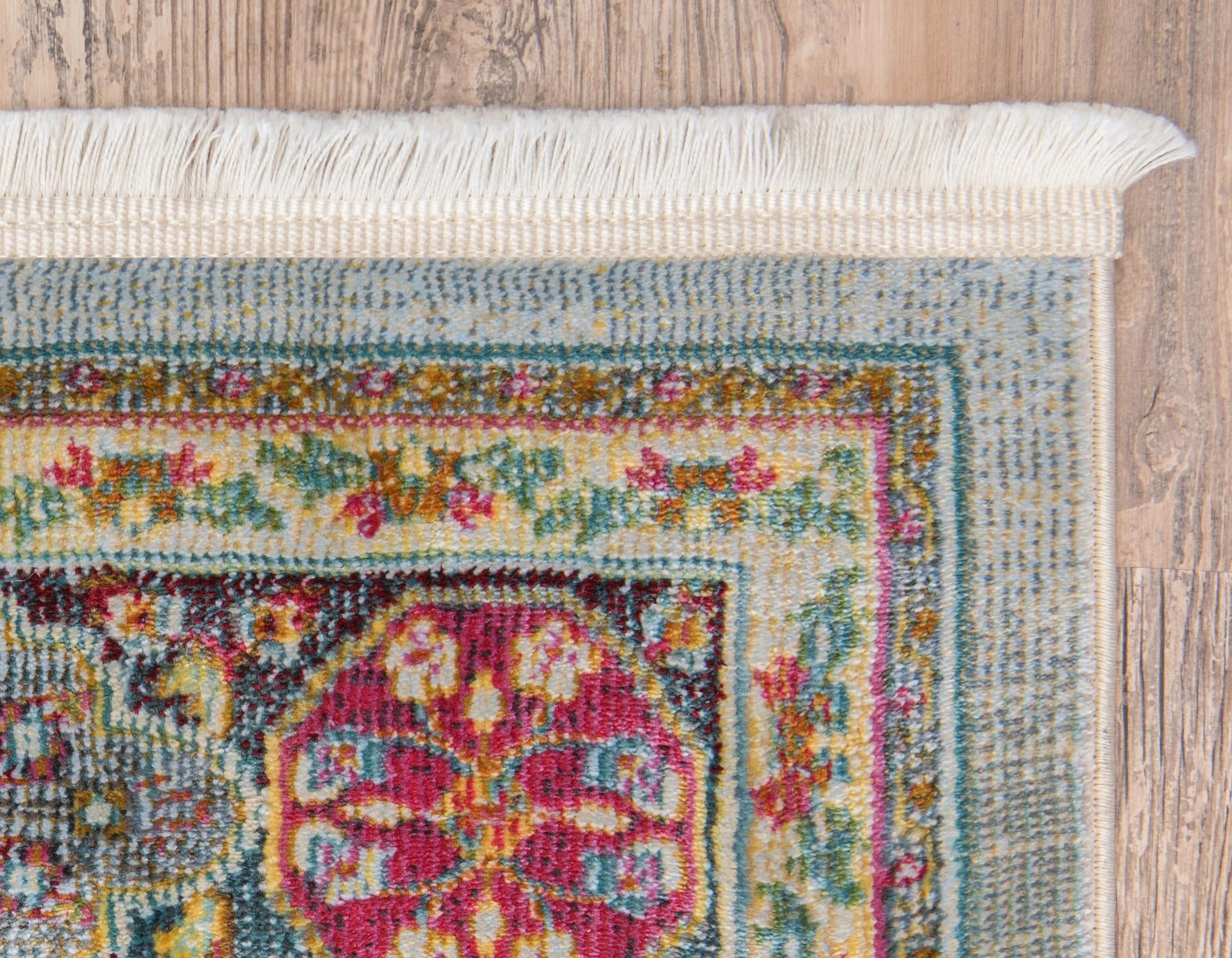 Rugs.com Santiago Collection Rug – 10x13 Multi Medium-Pile Rug Perfect for Living Rooms, Large Dining Rooms, Open Floorplans - Image 9