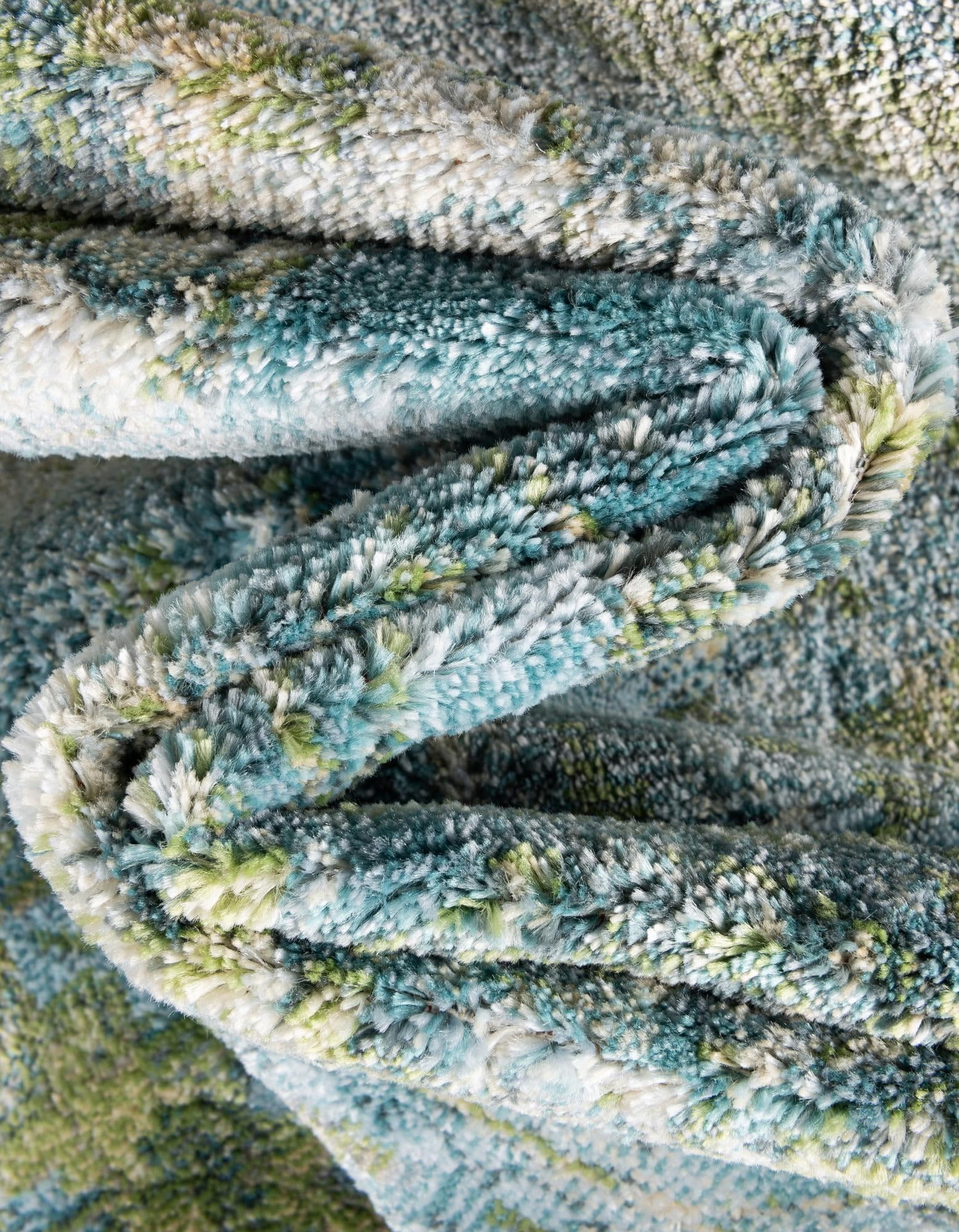 Rugs.com Santiago Collection Rug – 4x6 Light Blue Medium-Pile Rug Perfect for Entryways, Kitchens, Breakfast Nooks, Accent Pieces - Image 7