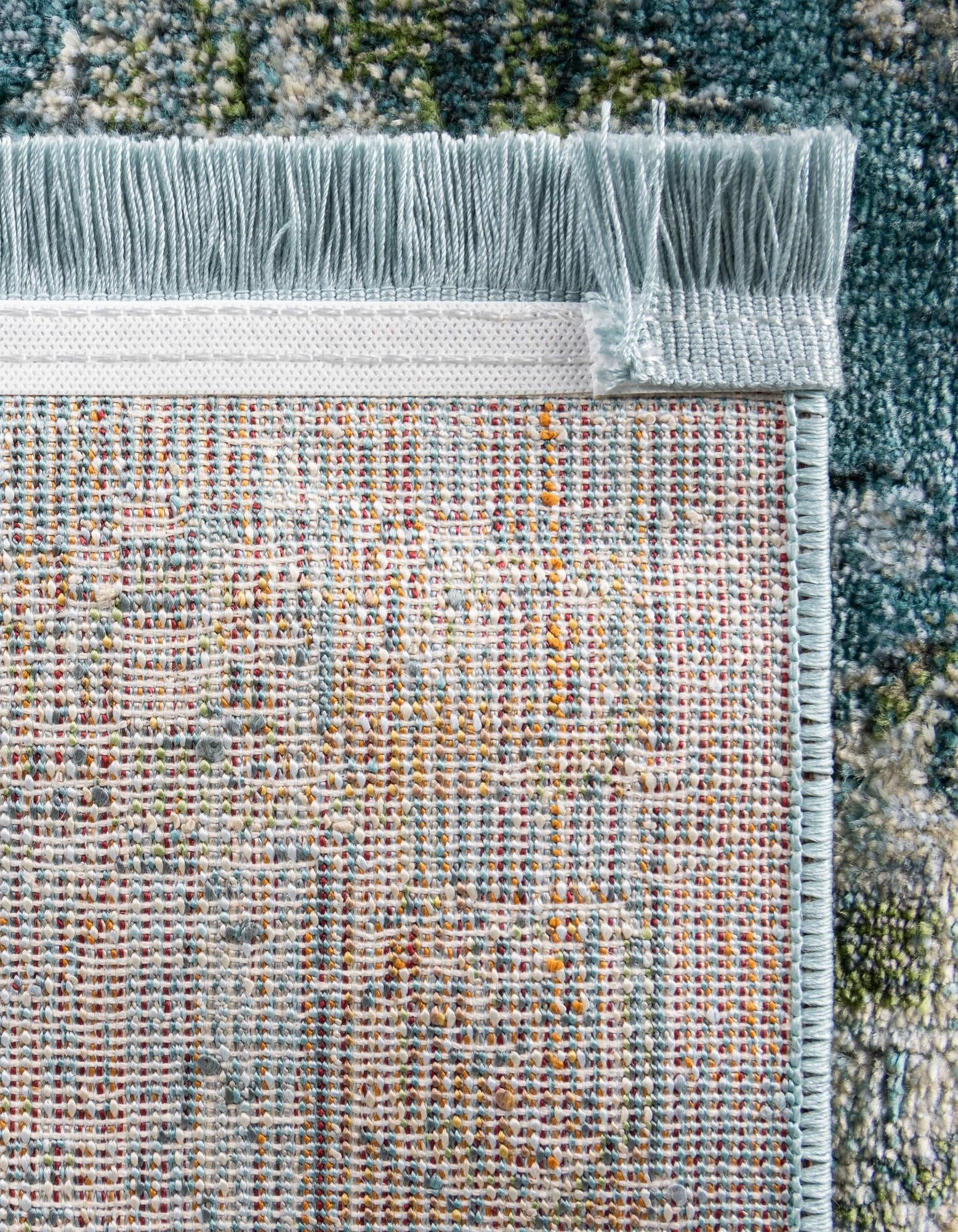 Rugs.com Santiago Collection Rug – 4x6 Light Blue Medium-Pile Rug Perfect for Entryways, Kitchens, Breakfast Nooks, Accent Pieces - Image 8