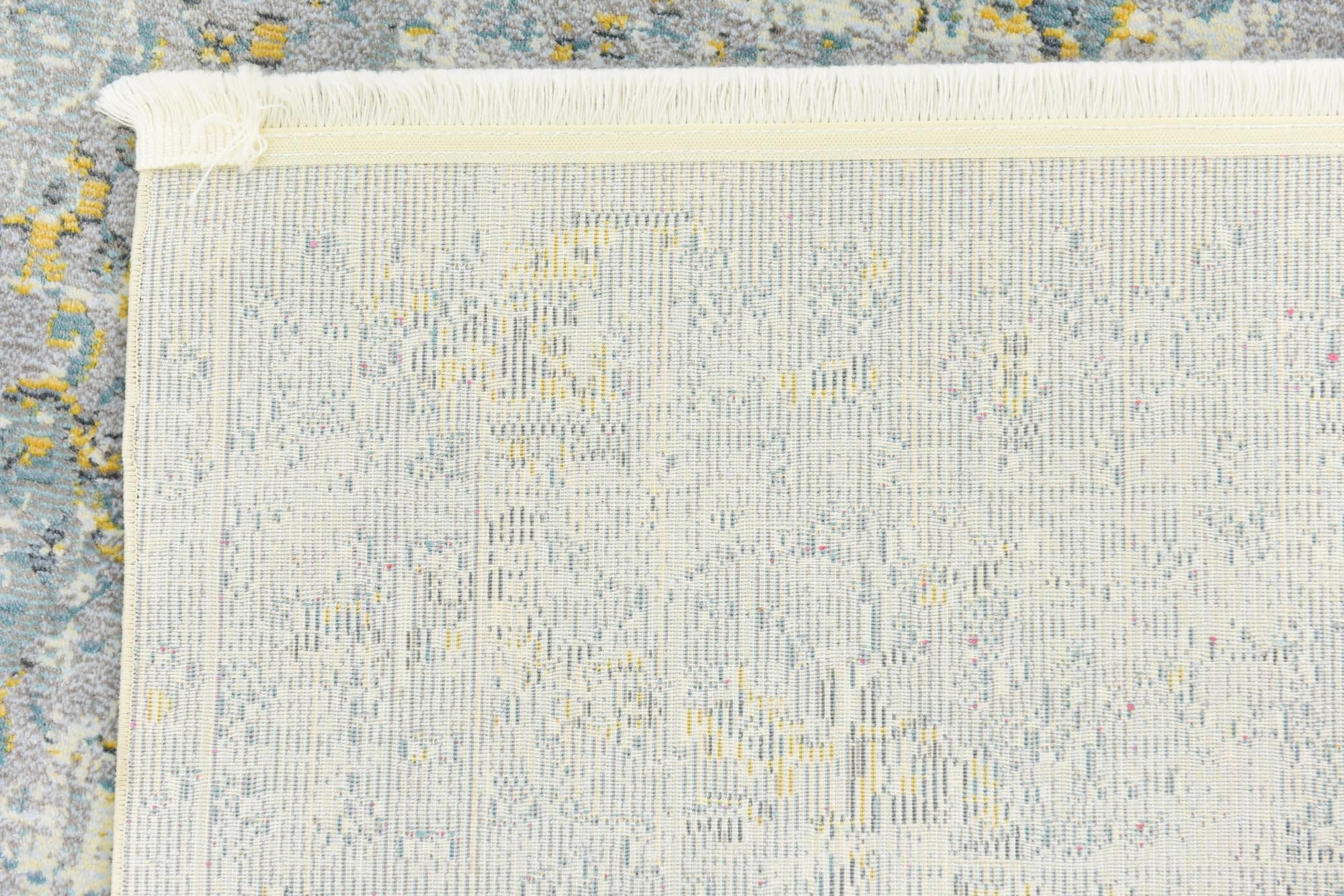 Rugs.com Santiago Collection Rug – 8x10 Gray Medium-Pile Rug Perfect for Living Rooms, Large Dining Rooms, Open Floorplans - Image 3