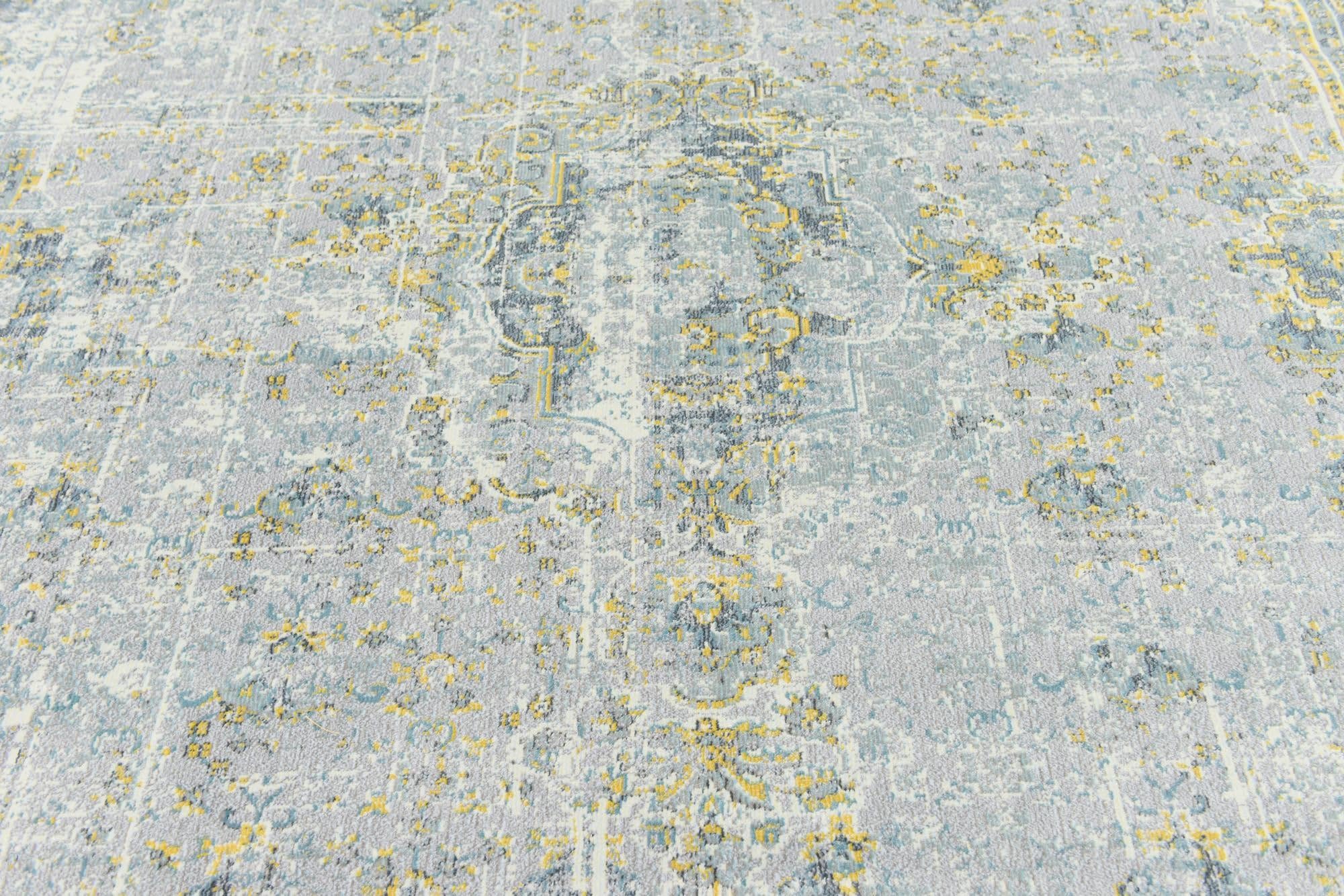 Rugs.com Santiago Collection Rug – 8x10 Gray Medium-Pile Rug Perfect for Living Rooms, Large Dining Rooms, Open Floorplans - Image 6