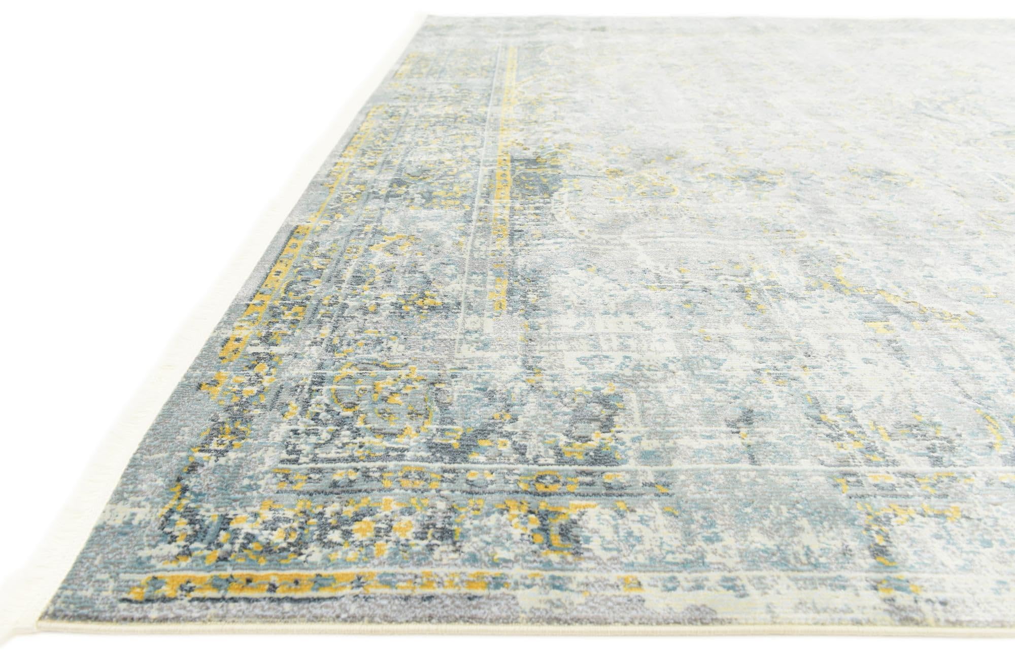 Rugs.com Santiago Collection Rug – 8x10 Gray Medium-Pile Rug Perfect for Living Rooms, Large Dining Rooms, Open Floorplans - Image 7