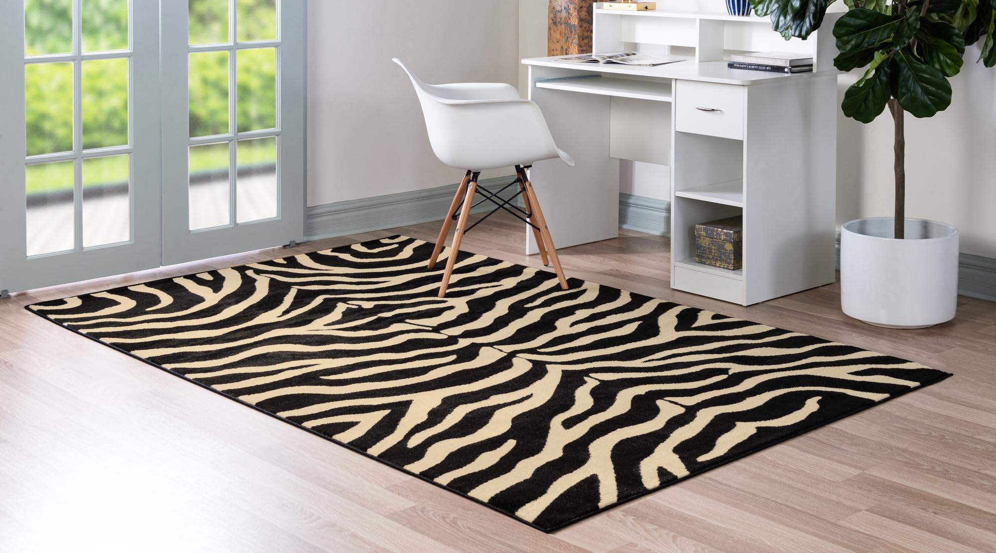 Rugs.com Savannah Collection Rug – 10x13 Black Medium-Pile Rug Perfect for Living Rooms, Large Dining Rooms, Open Floorplans - Image 3