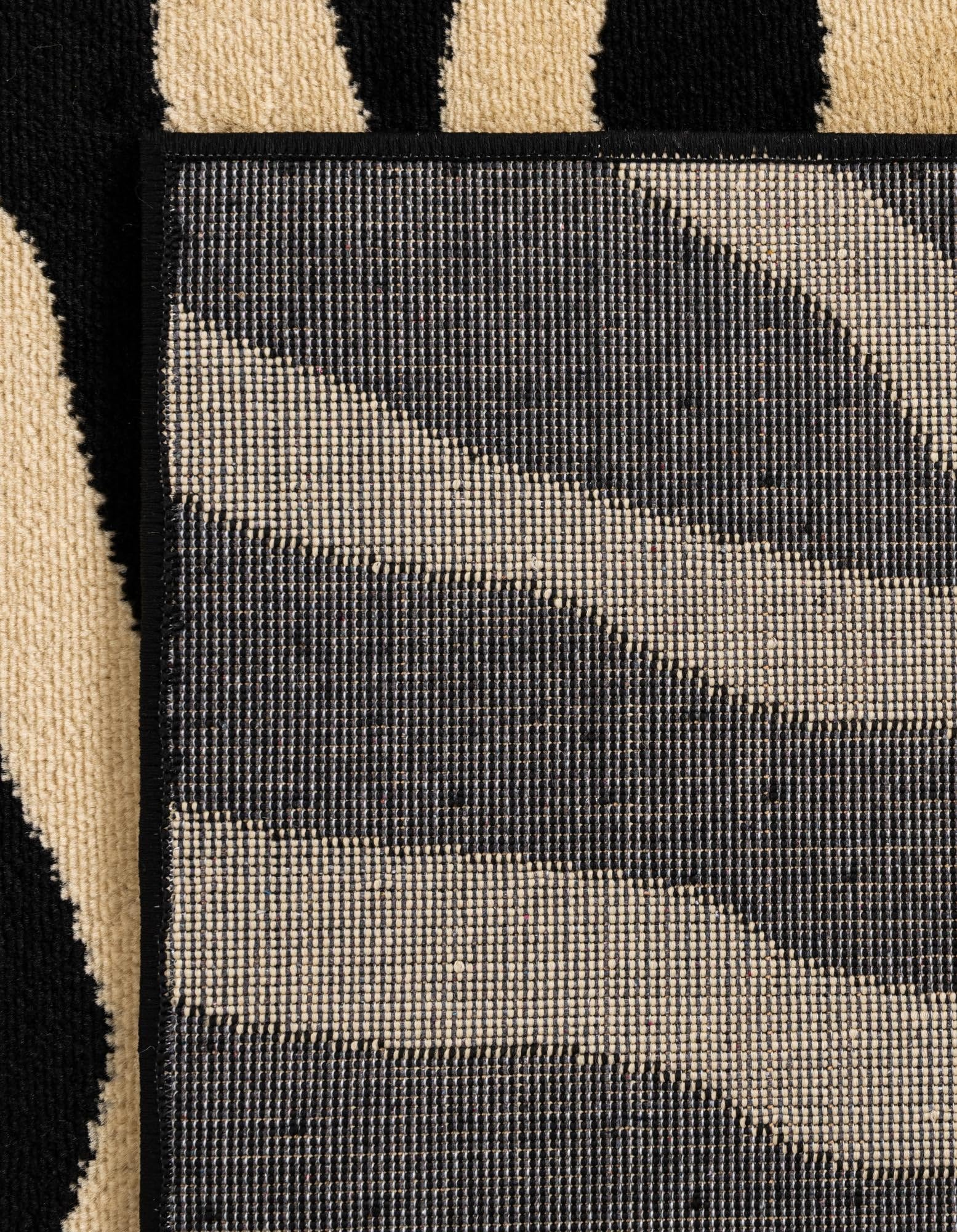 Rugs.com Savannah Collection Rug – 10x13 Black Medium-Pile Rug Perfect for Living Rooms, Large Dining Rooms, Open Floorplans - Image 8