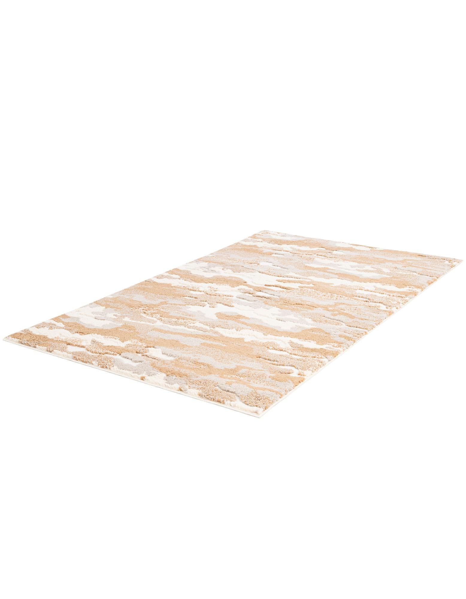Rugs.com Sepia Collection Rug – 4x6 Caramel and Ivory High-Pile Rug Perfect for Entryways, Kitchens, Breakfast Nooks, Accent Pieces - Image 5