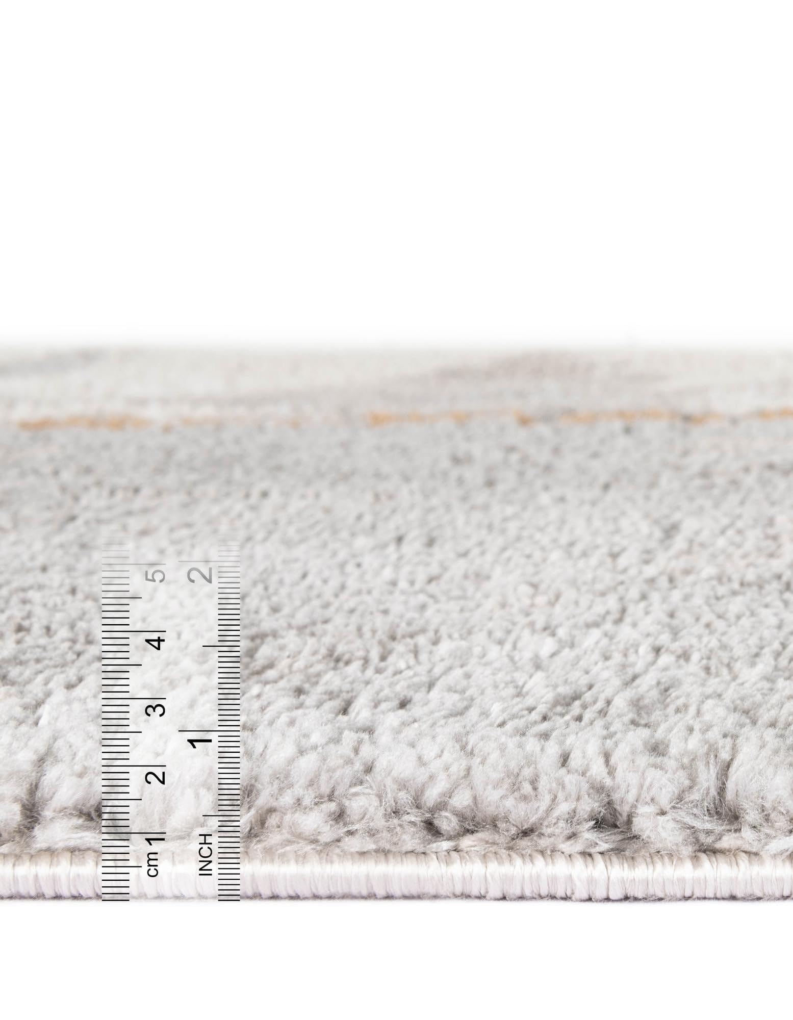 Rugs.com Sepia Collection Rug – 4x6 Gray and Ivory High-Pile Rug Perfect for Entryways, Kitchens, Breakfast Nooks, Accent Pieces - Image 9