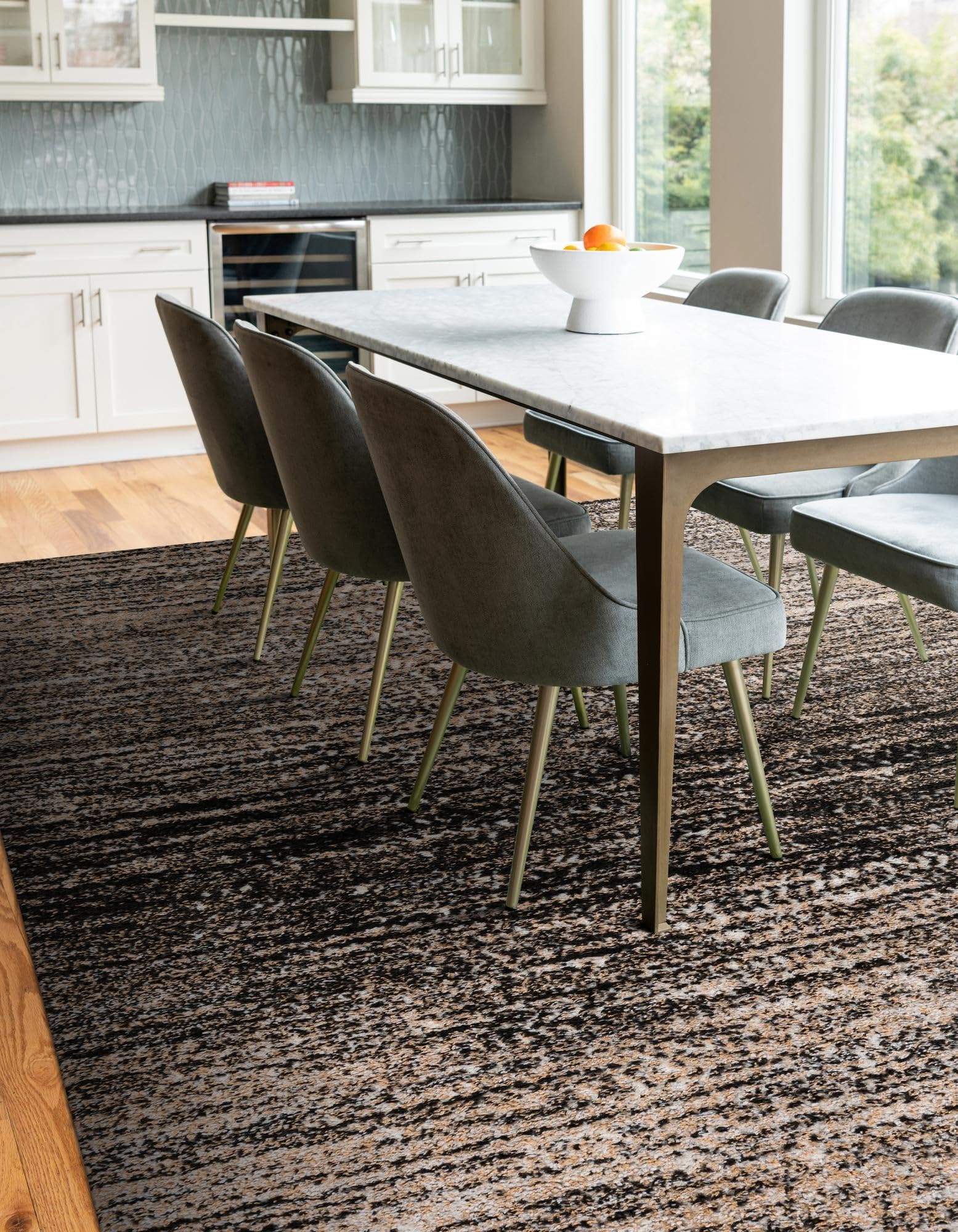 Rugs.com Sepia Collection Rug – 8x10 Multi High-Pile Rug Perfect for Living Rooms, Large Dining Rooms, Open Floorplans - Image 3