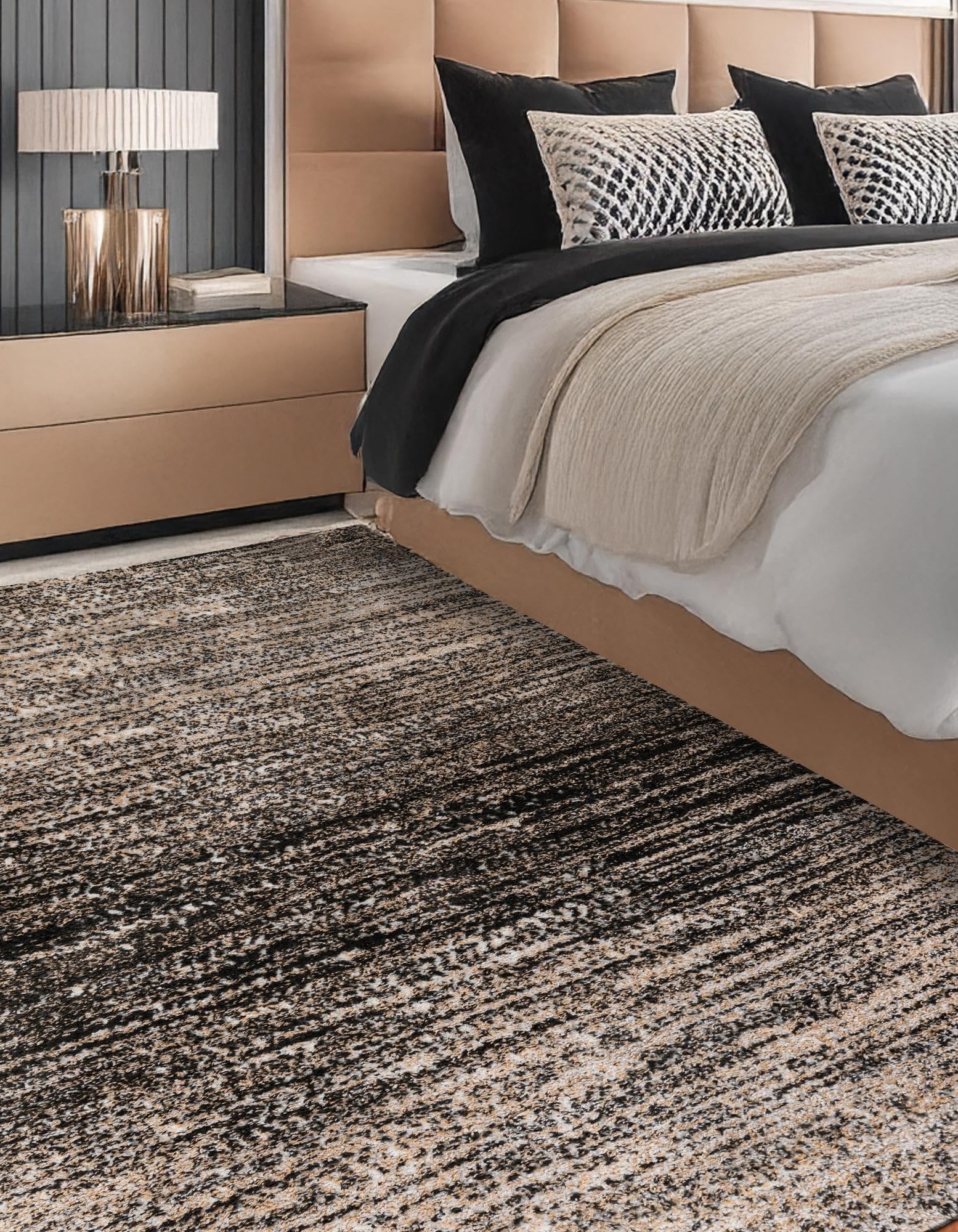 Rugs.com Sepia Collection Rug – 8x10 Multi High-Pile Rug Perfect for Living Rooms, Large Dining Rooms, Open Floorplans - Image 4