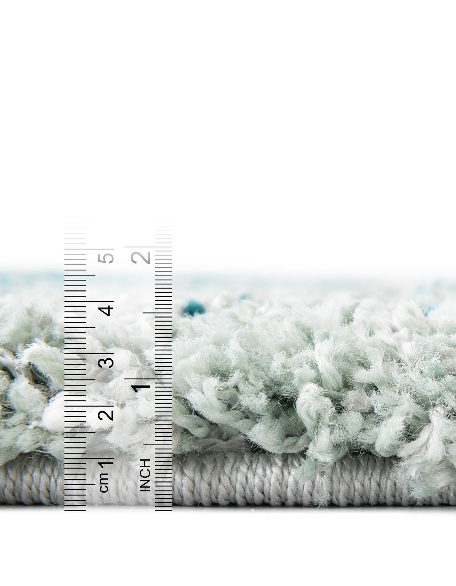 Rugs.com Soft Touch Shag Collection Rug – 10 Ft Runner Teal Shag-Pile Rug Perfect for Hallways, Entryways - Image 9