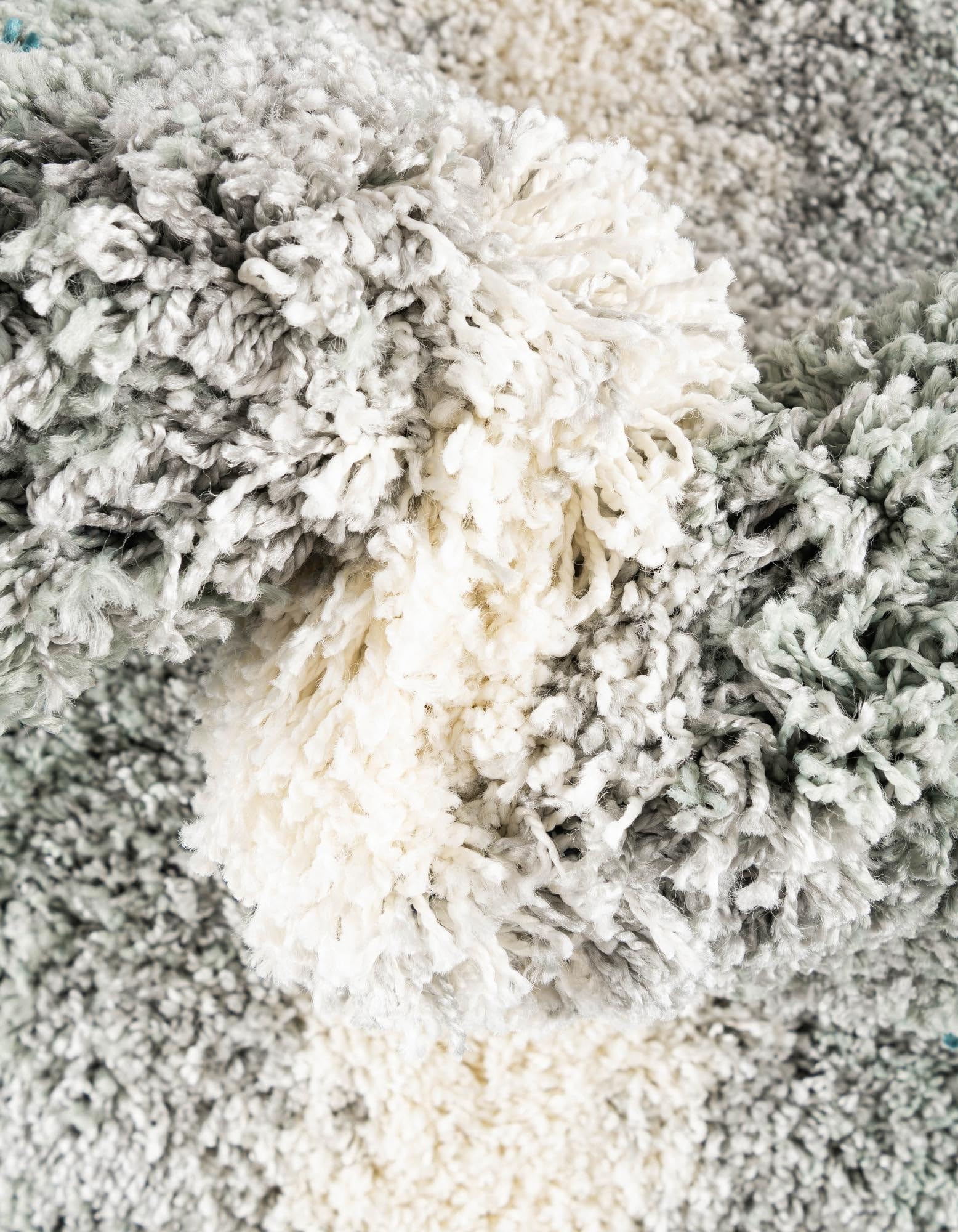 Rugs.com Soft Touch Shag Collection Rug – 10 Ft Runner Teal Shag-Pile Rug Perfect for Hallways, Entryways - Image 7