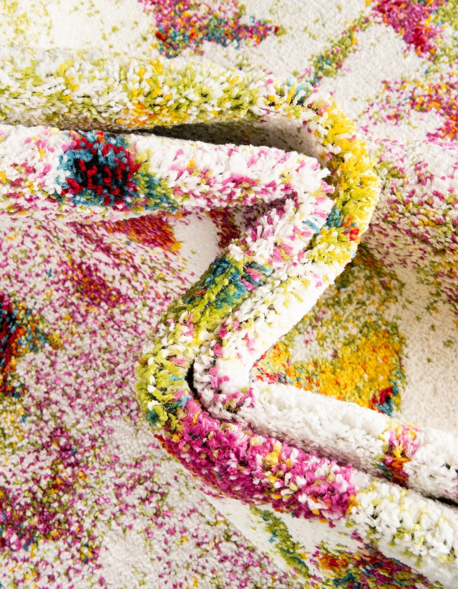 Rugs.com Tuscany Collection Rug – 8 Ft Round Ivory Medium-Pile Rug Perfect for Kitchens, Dining Rooms - Image 7