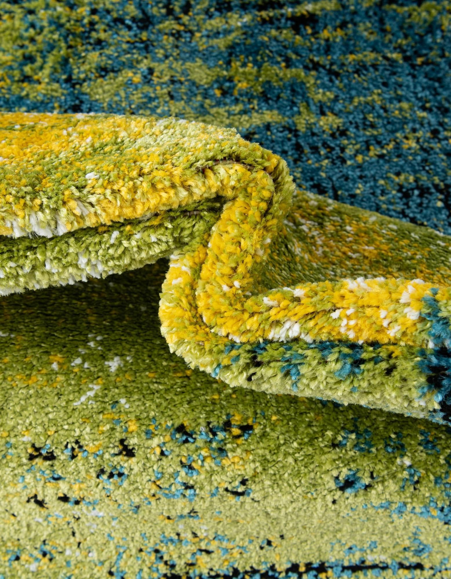 Rugs.com Tuscany Collection Rug – 9x12 Light Green Medium-Pile Rug Perfect for Living Rooms, Large Dining Rooms, Open Floorplans - Image 8