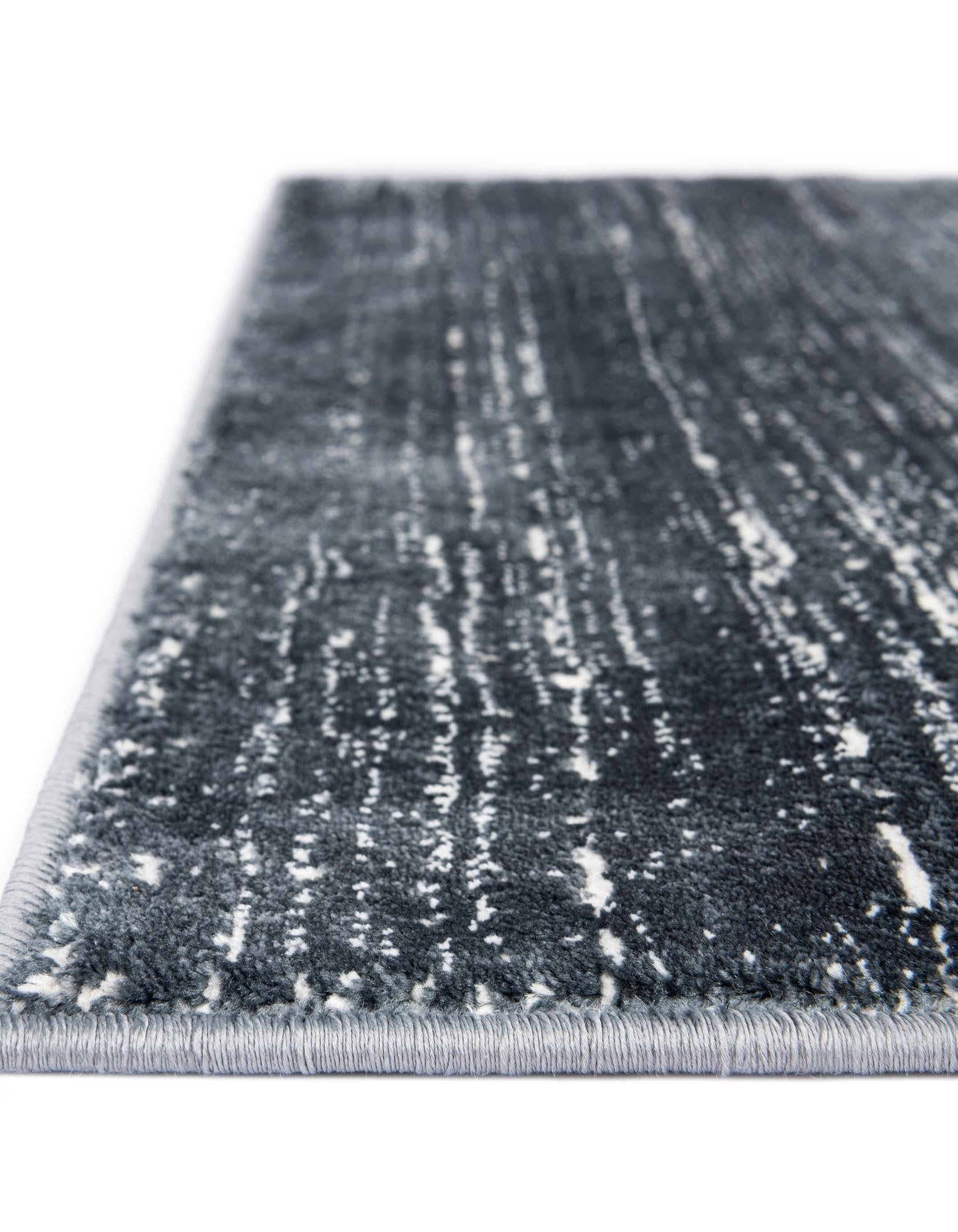 Rugs.com Uptown Collection Rug – 6 Ft Runner Navy Blue Medium-Pile Rug Perfect for Hallways, Entryways - Image 7