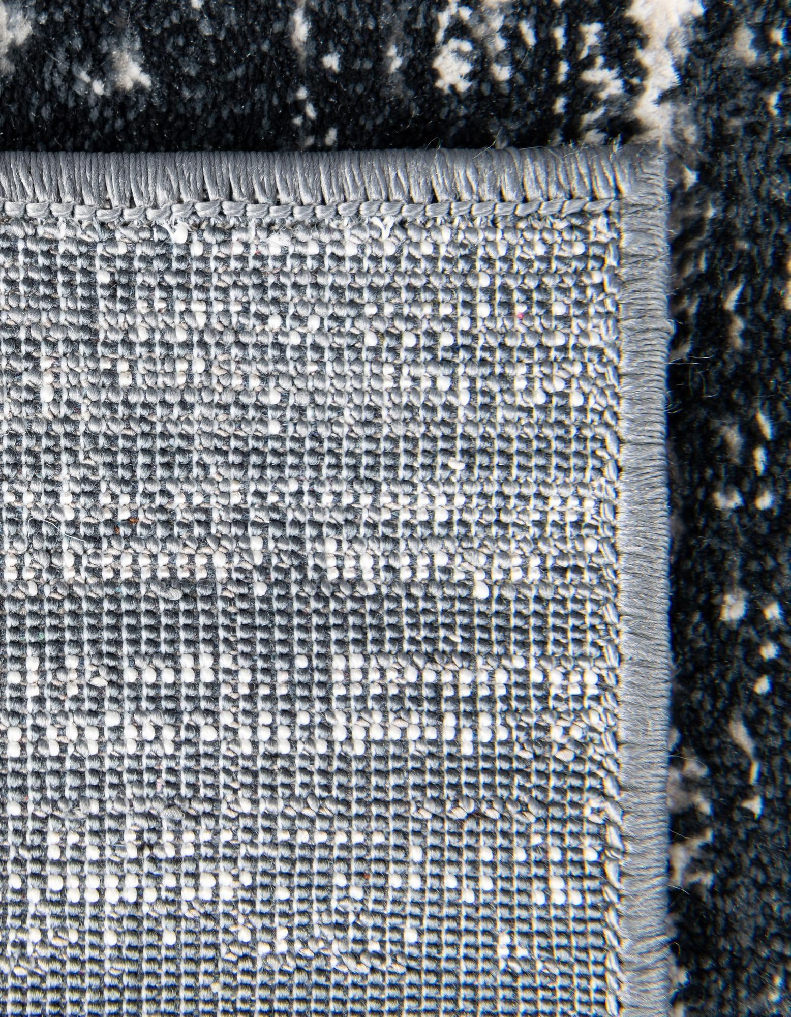 Rugs.com Uptown Collection Rug – 6 Ft Runner Navy Blue Medium-Pile Rug Perfect for Hallways, Entryways - Image 9