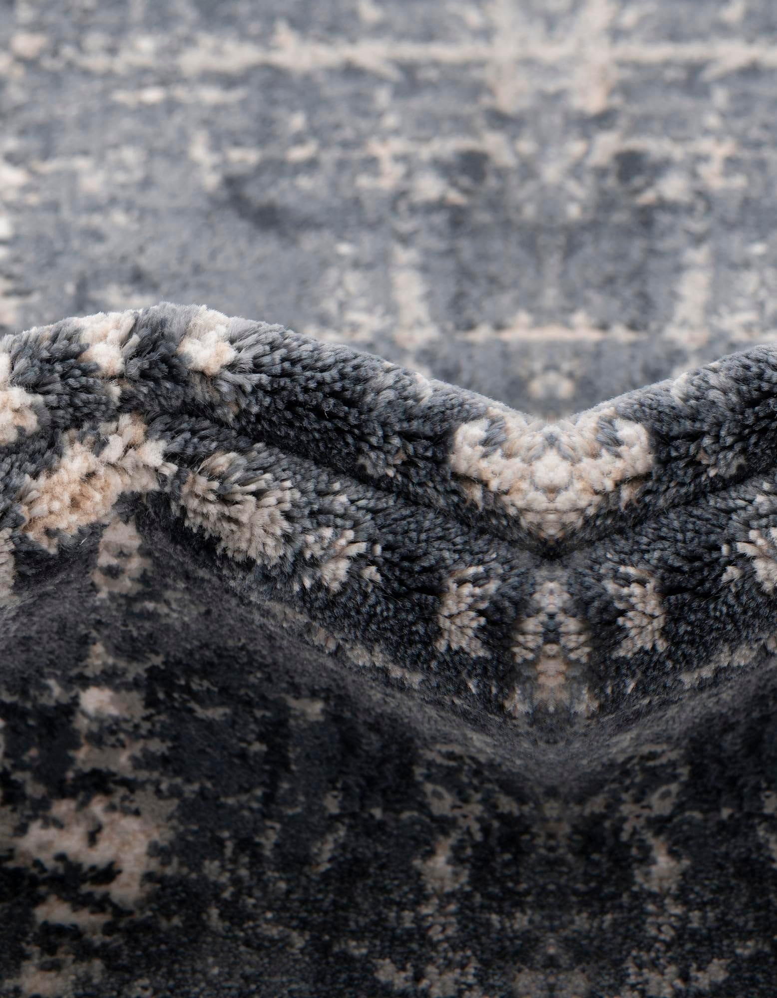 Rugs.com Uptown Collection Rug – 6 Ft Runner Navy Blue Medium-Pile Rug Perfect for Hallways, Entryways - Image 8