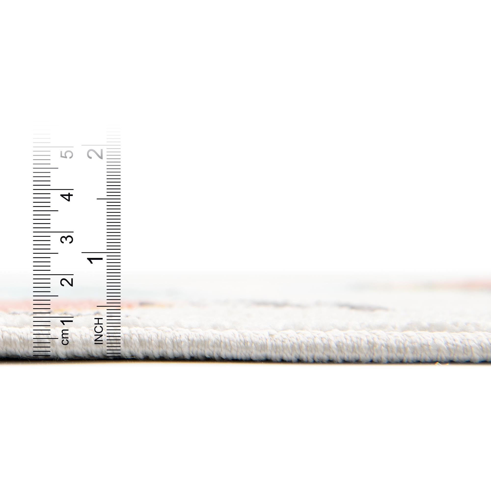 Rugs.com Whimsy Kids Collection Rug – 2x3 Multi Medium-Pile Rug Perfect for Entryways, Kitchens, Breakfast Nooks, Accent Pieces - Image 7