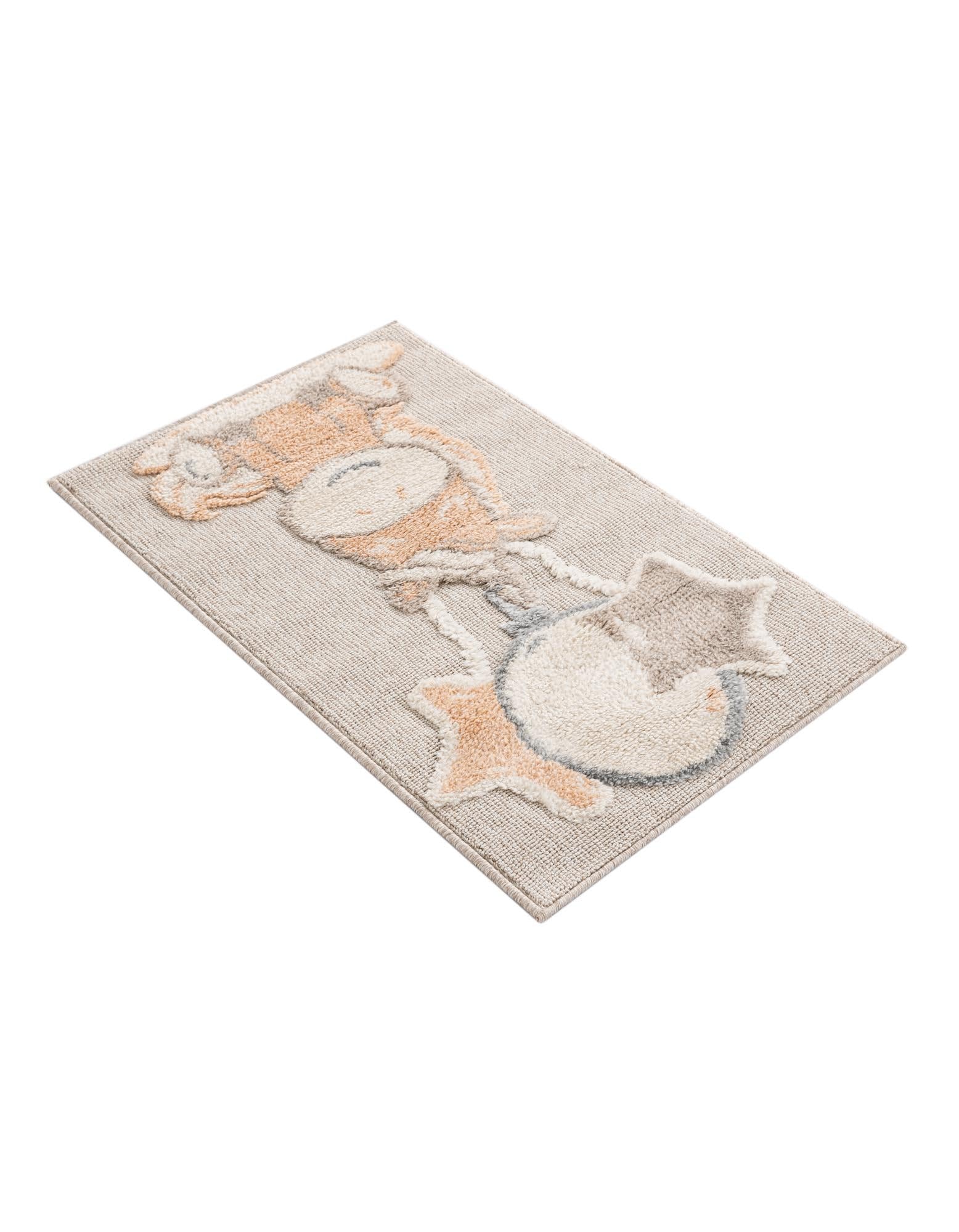 Rugs.com Whimsy Kids Collection Rug – 2x3 Peach Blossom Medium-Pile Rug Perfect for Entryways, Kitchens, Breakfast Nooks, Accent Pieces - Image 4