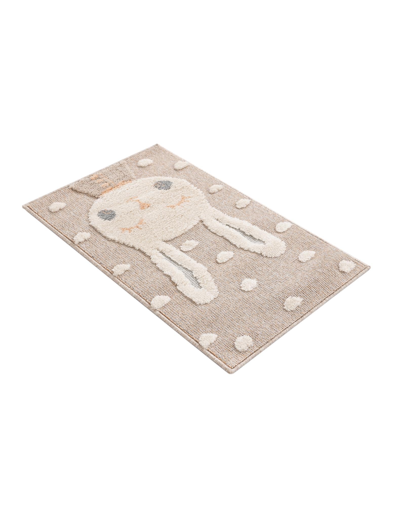 Rugs.com Whimsy Kids Collection Rug – 2x3 Peach Blossom Medium-Pile Rug Perfect for Entryways, Kitchens, Breakfast Nooks, Accent Pieces - Image 4