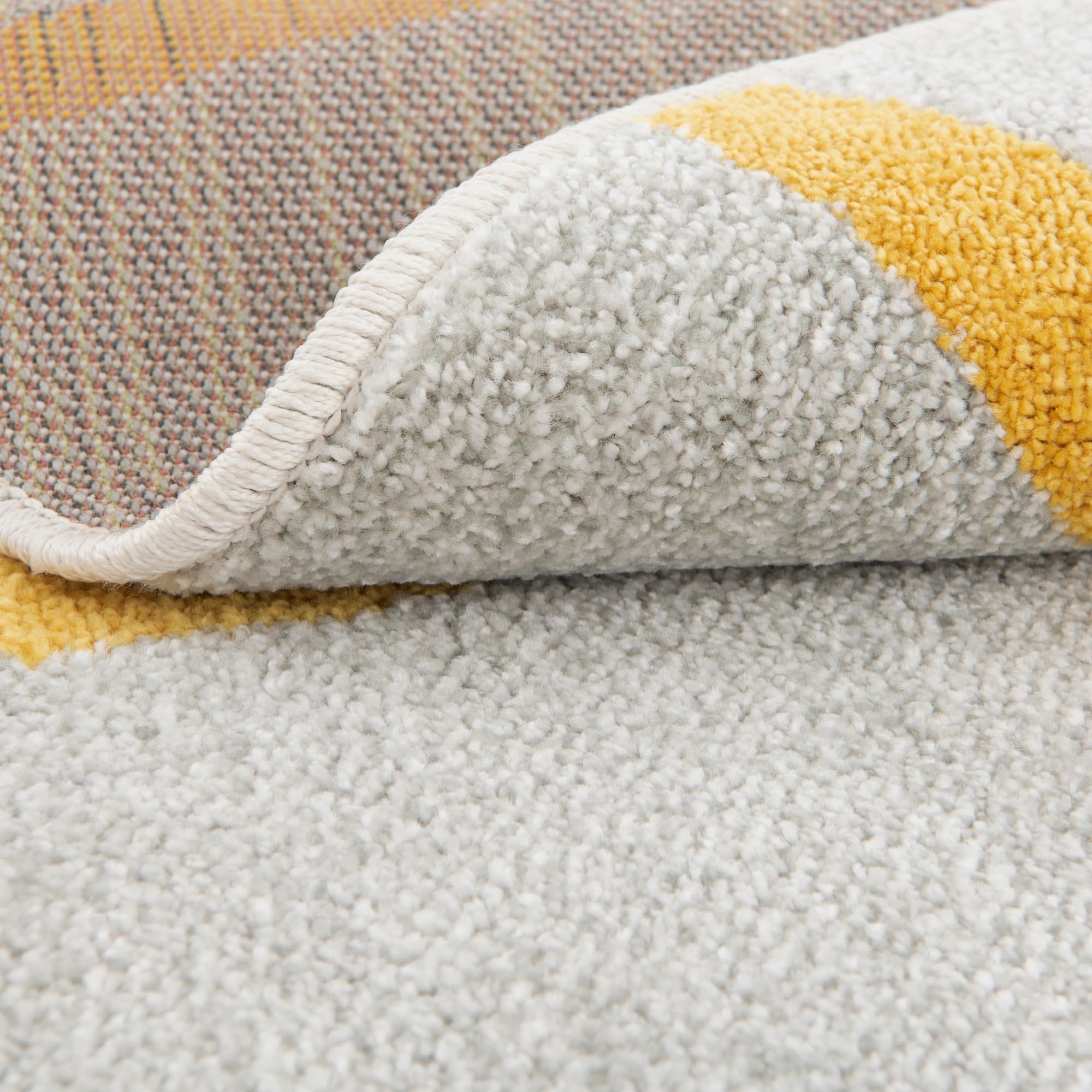 Rugs.com Whimsy Kids Collection Rug – 3 Ft Round Gray Medium-Pile Rug Perfect for Kitchens, Dining Rooms - Image 8