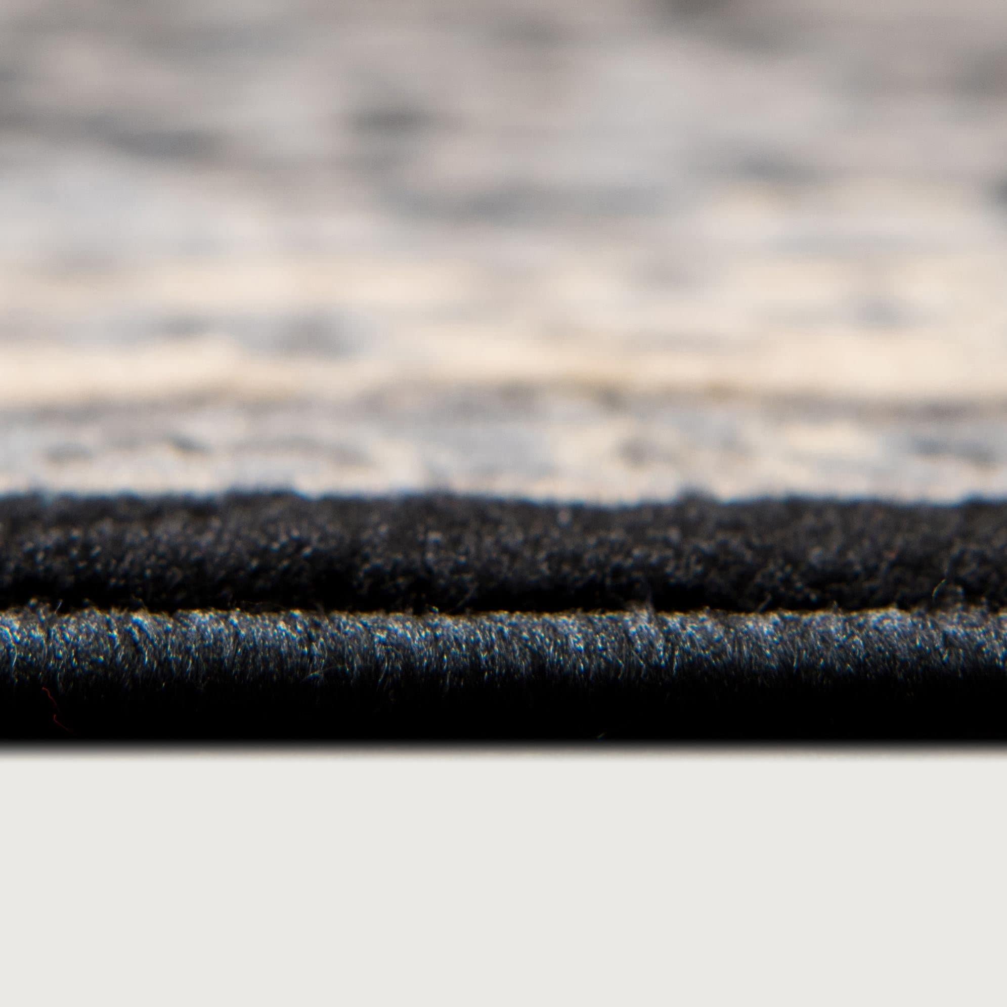 Rugs.com Yasmin Collection Rug – 8' x 10' Black Medium Rug Perfect for Living Rooms, Large Dining Rooms, Open Floorplans - Image 9